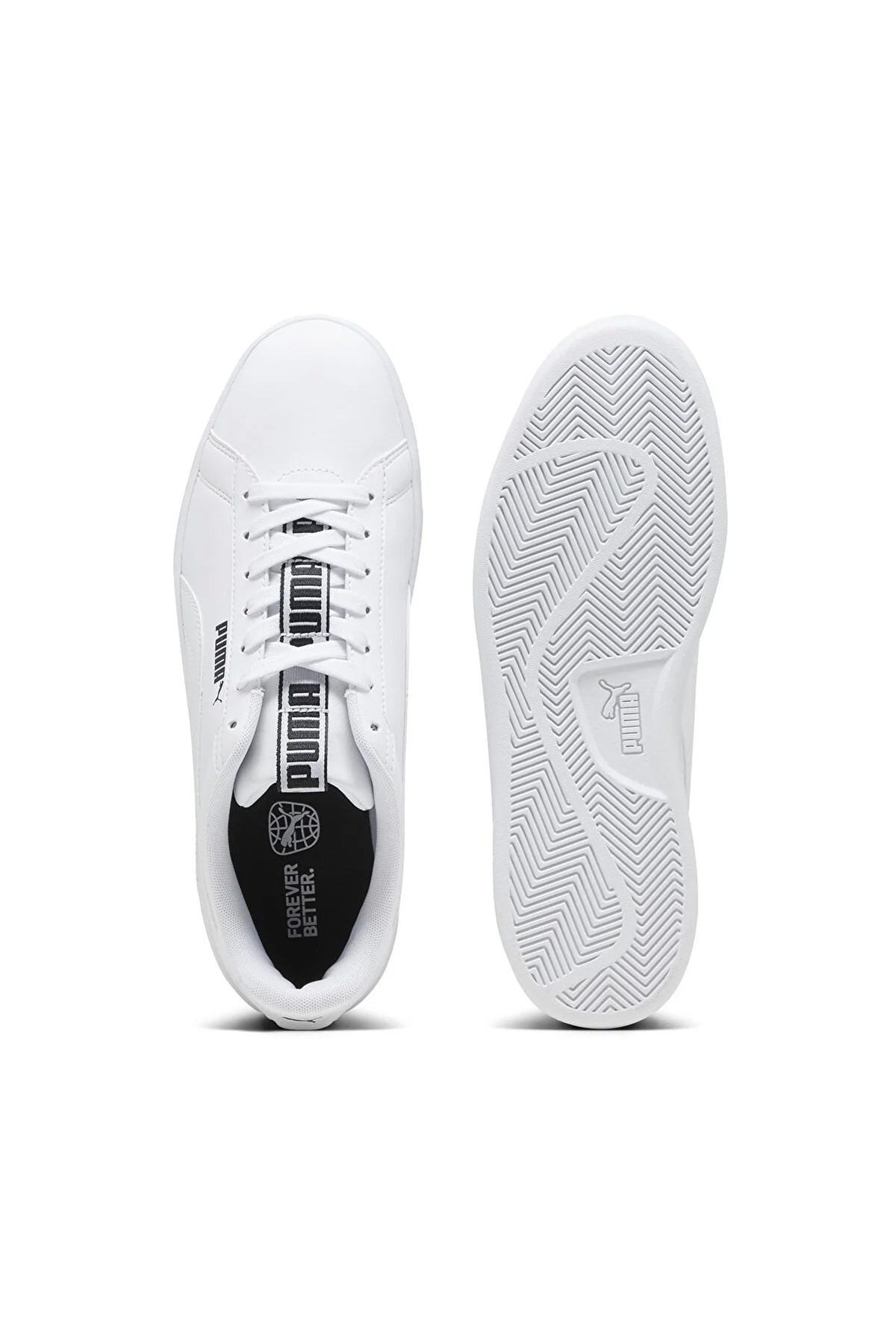 Smash 3.0 Logobsession White Puma پوما اورجینال - تصویر 5