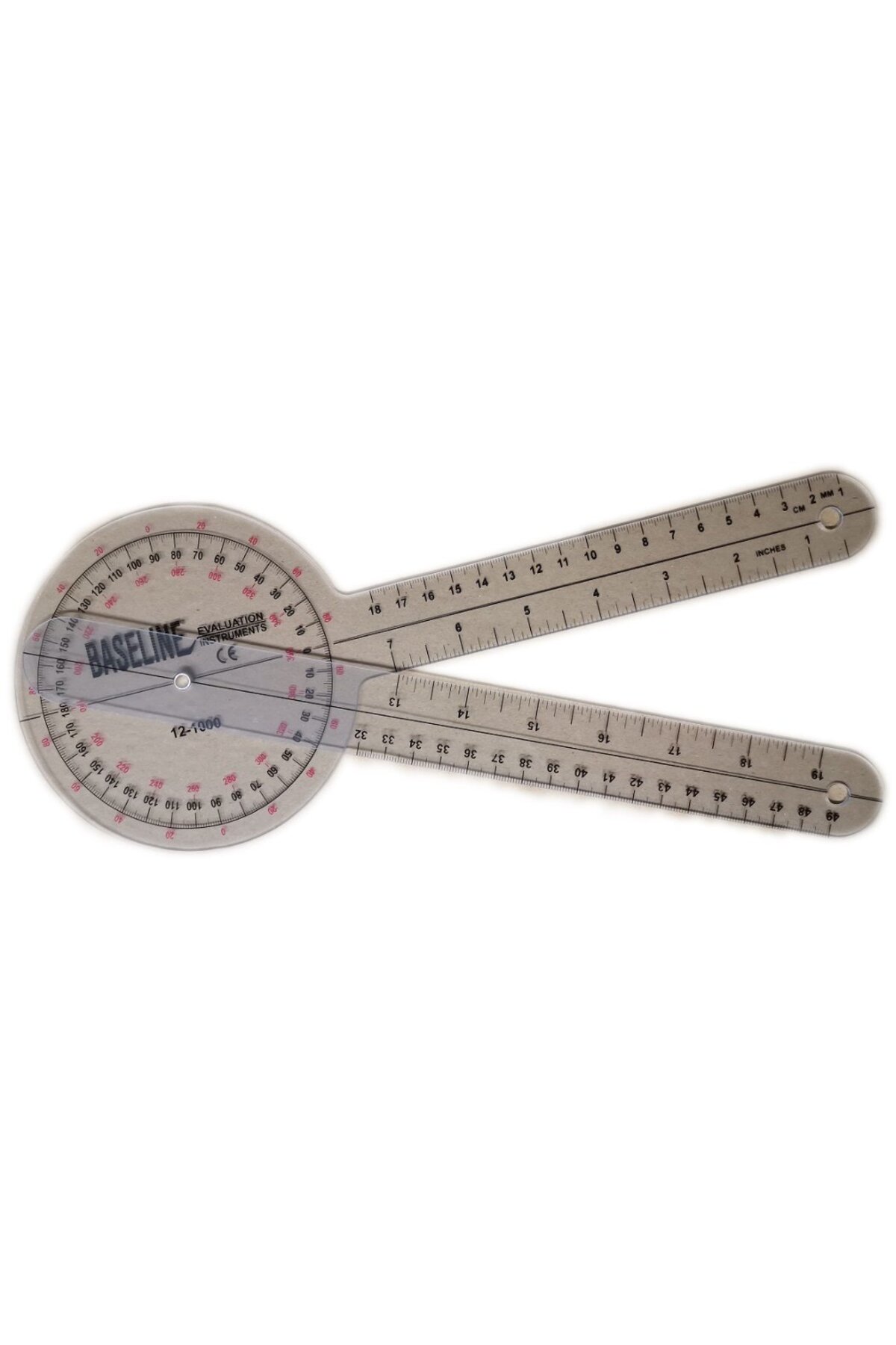 MEDİKALCİM Baseline Plastik Gonyometre 360 Derece 30 cm