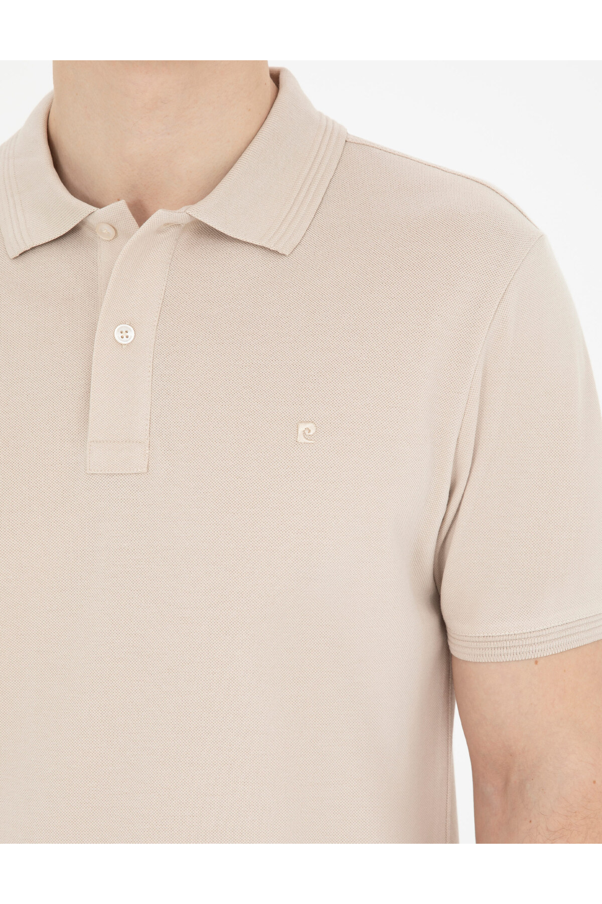 پولوشرت مردانه راسته آستین کوتاه | پیر کاردین Pierre Cardin G021GL011.000.1822564 - تصویر 6