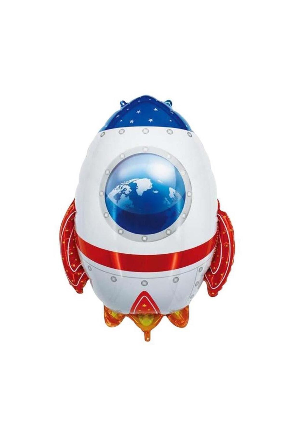 Azebu-3 Year Old Birthday Space Concept Party Celebration Set - Astronaut, UFO and Spaceship Foil Balloon 5