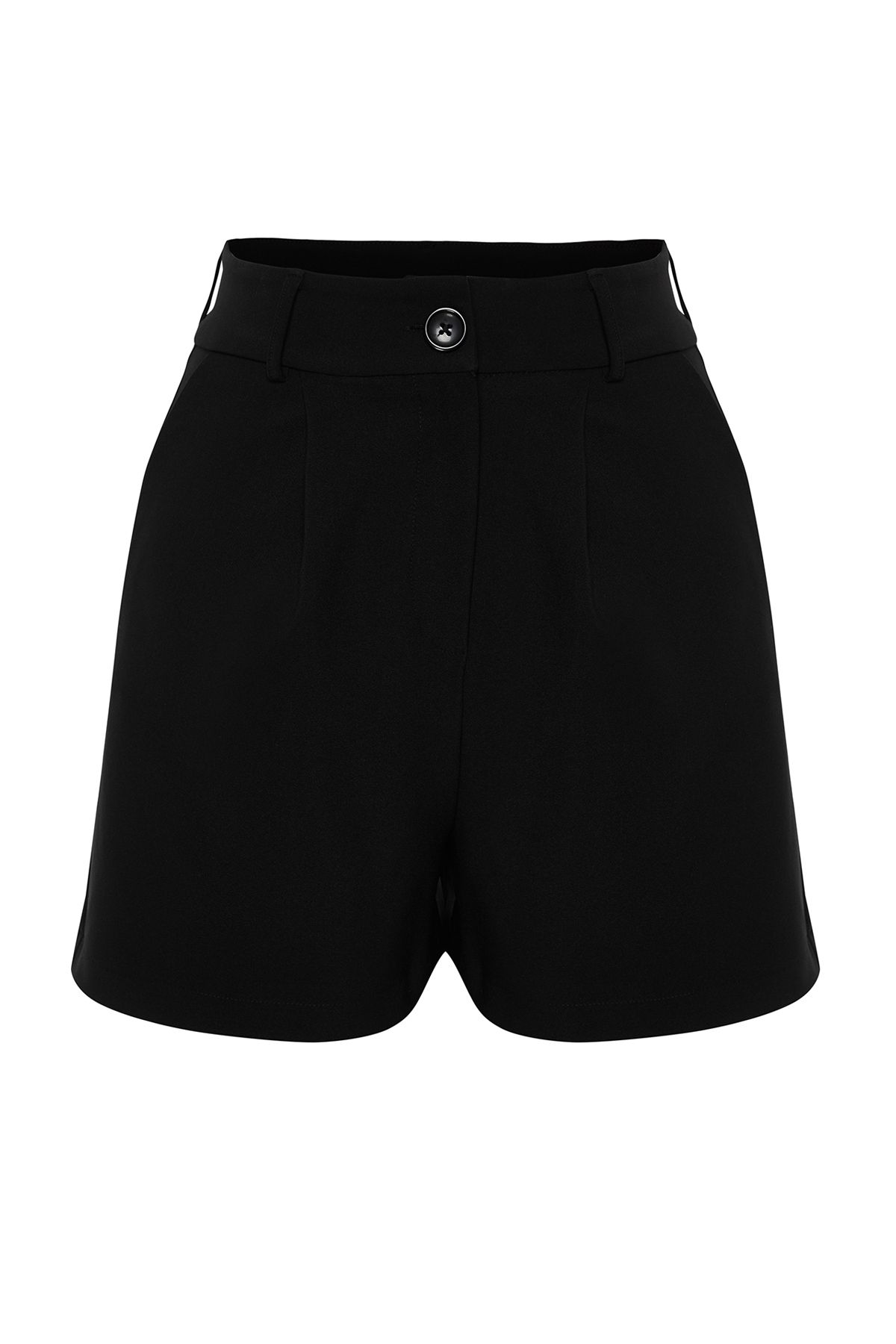 Trendyol Collection-Schwarze, gewebte City-Shorts mit normaler Passform TWOSS24SR00191 7