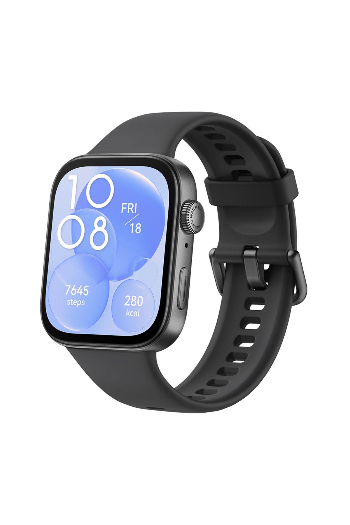 Huawei-WATCH FIT 3, 1.82" AMOLED Display, Ultra-Slim Design, Compatible with iOS & Android, Black 3