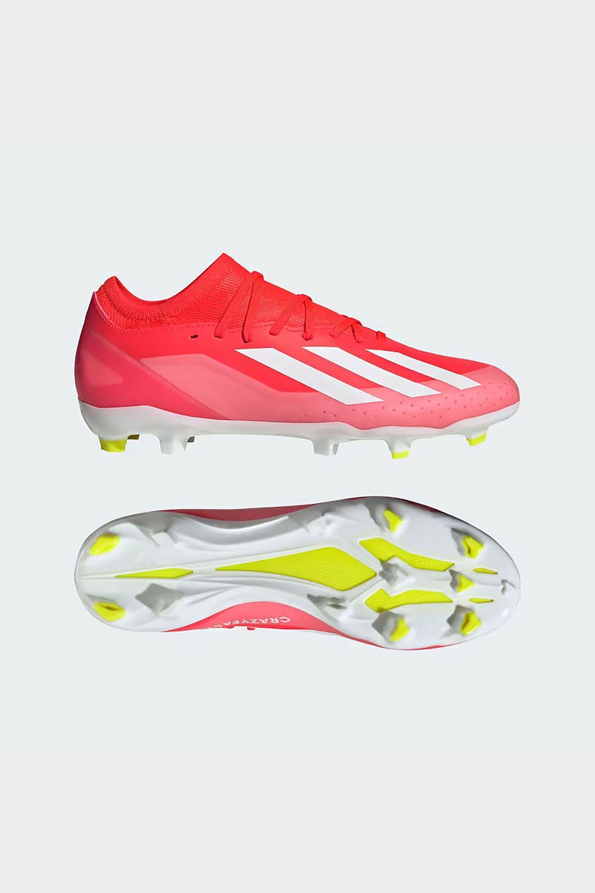 کرمپون قرمز مردانه فوتبال Crampon X Crazy League IE2377 adidas