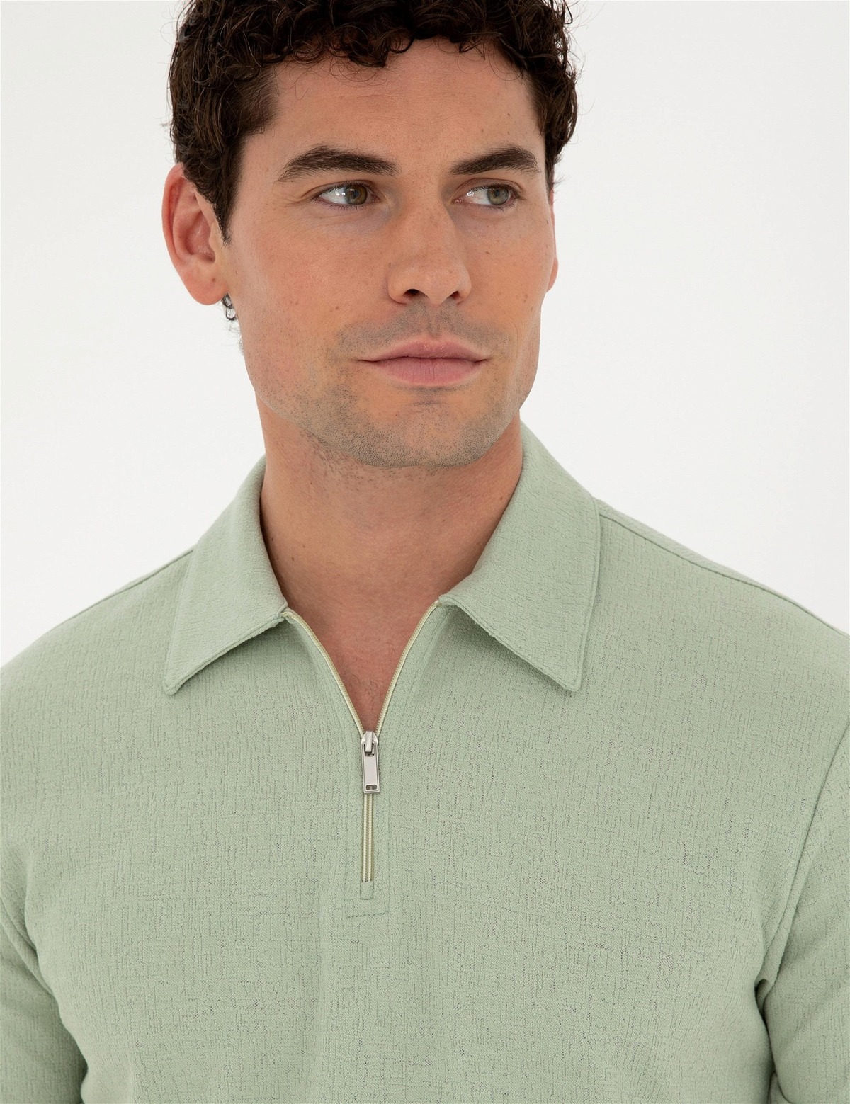 تیشرت مردانه سبز پیرکاردینPierre Cardin | 1923009.VR095 ELİFSU BUTİKHOME اورجینال - تصویر 2