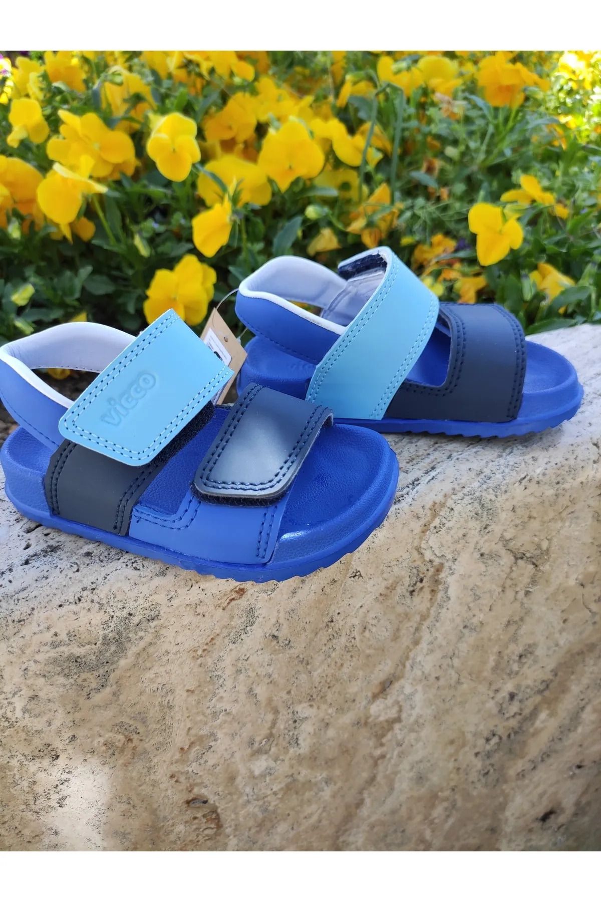 صندل روزانه Velcro ضد آب Krıxi Vicco