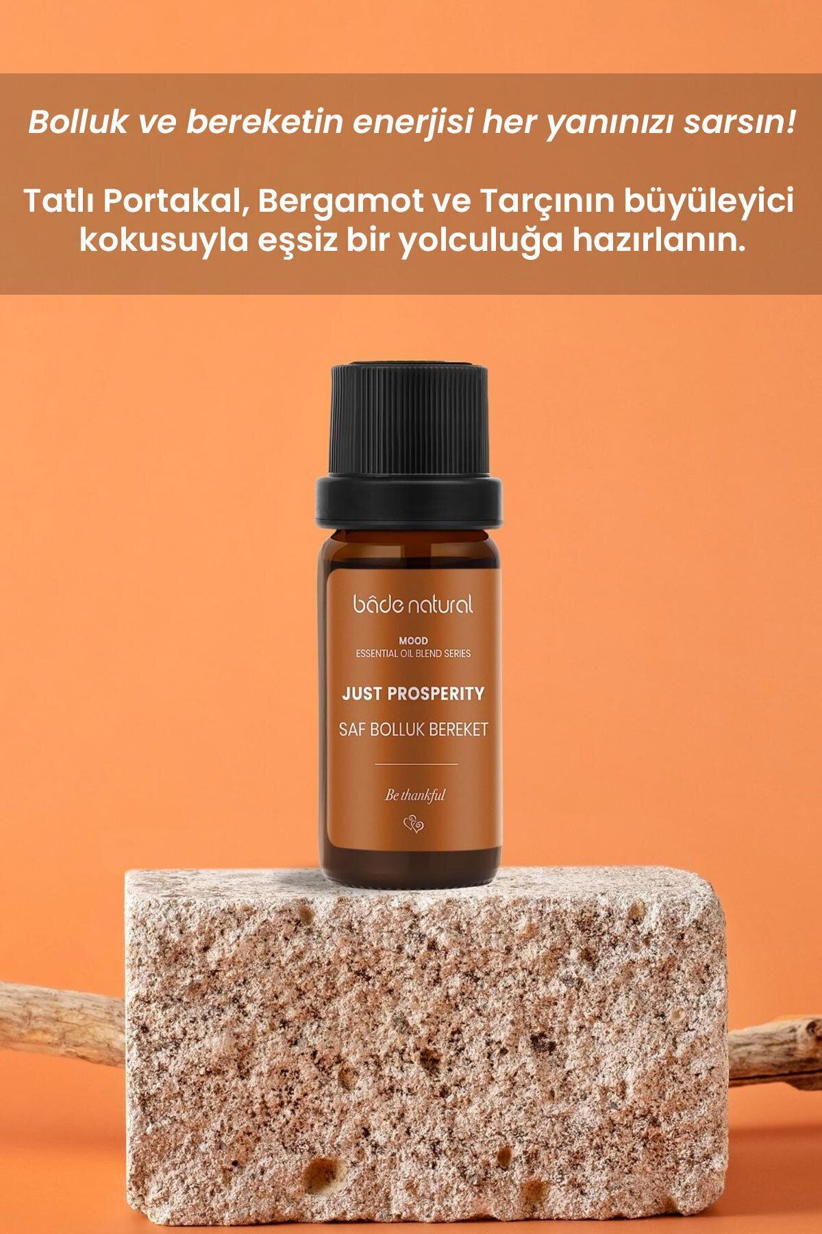 مخلوط آروماتراپی فراوانی خالص 10 میلی لیتر Bade Natural