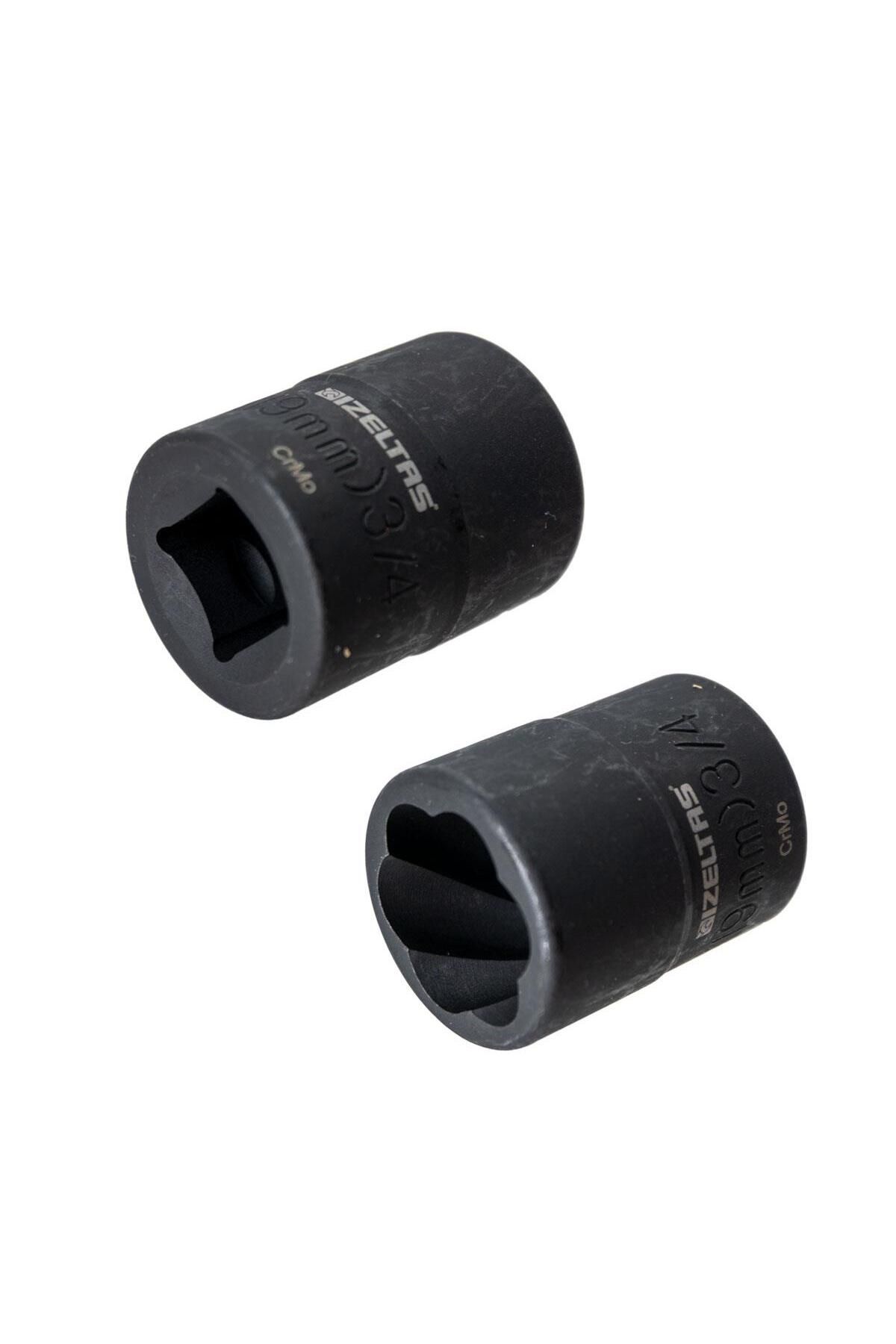 1/2" Twist Lokma Seti Hasarlı Civata, Somun Sökme 10 Parça - 4