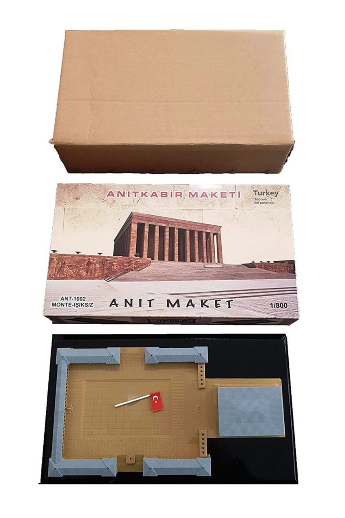 Anıt Maket-نموذج Anıtkabir مثبت بمقياس 29x17 سم 1/800 4