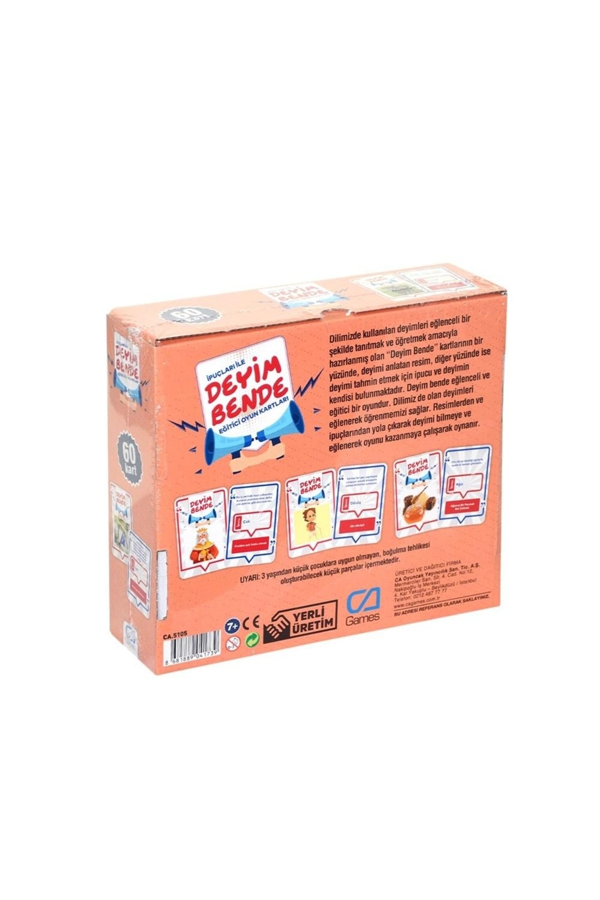CA Games İpuçları İle Deyim Bende Eğitici Oyun Kartları - Yubi Oyuncak fotoğrafı 2 (önizleme)