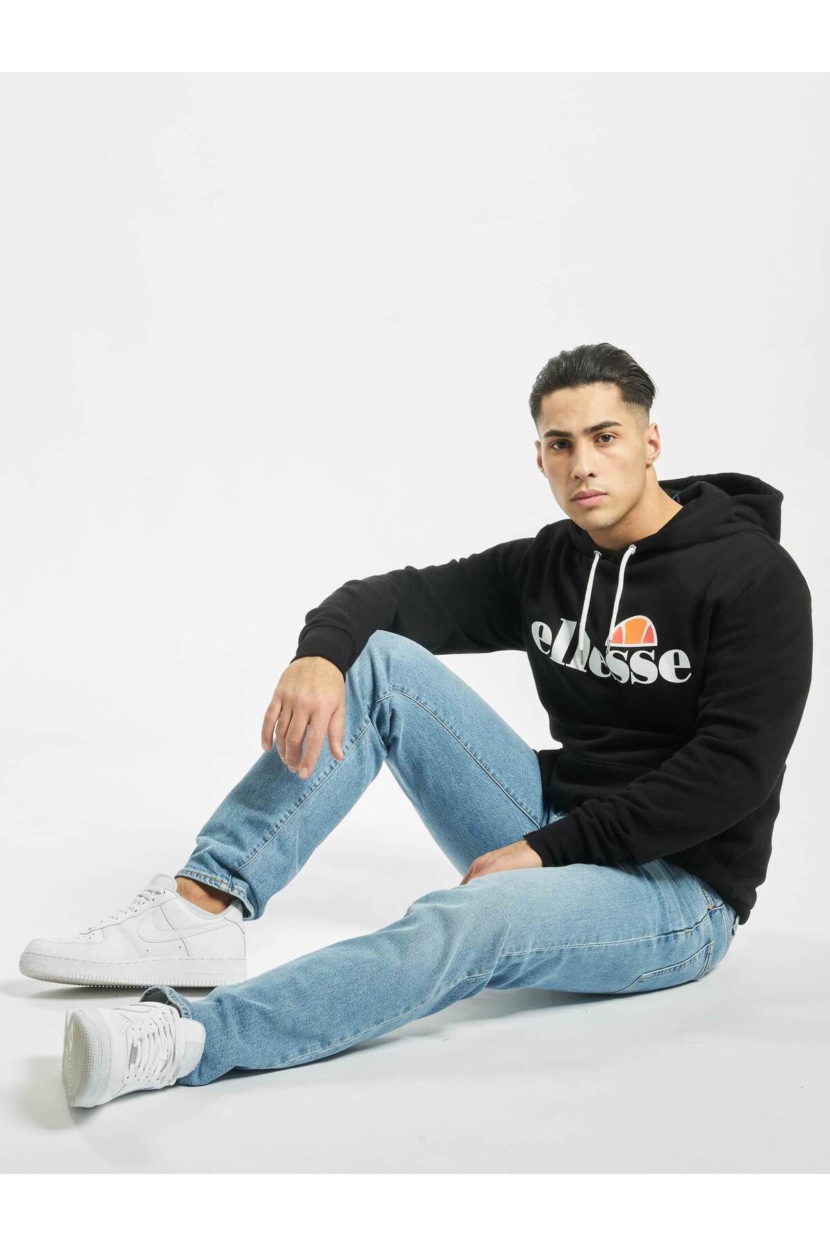 Ellesse-Herren Hoodie GOTTERO - Pulovr, Mikina, Kapuce, Langarm, Potisk loga 5