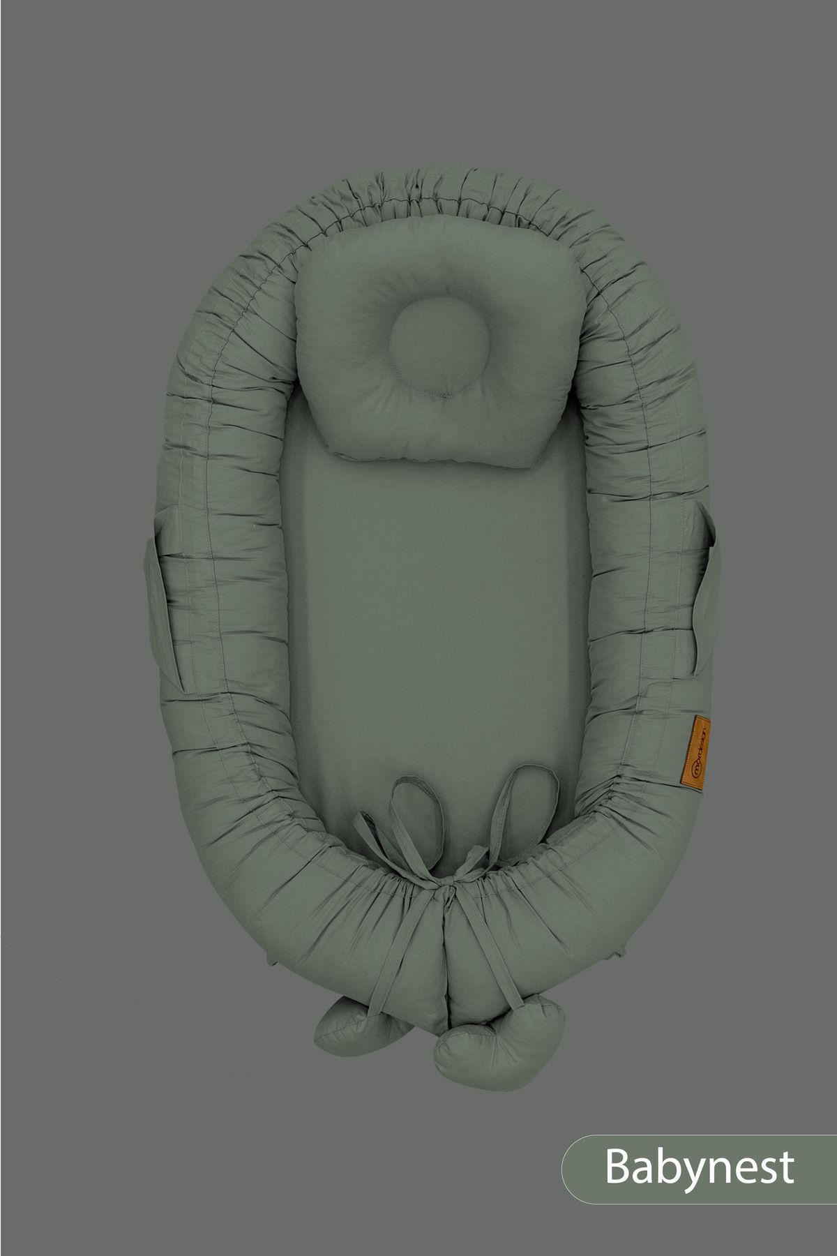 Ортопедическая детская кроватка mordesign Babynest, детская кроватка со стороны матери, эргономичный дизайн, серия Morremix ZG10027