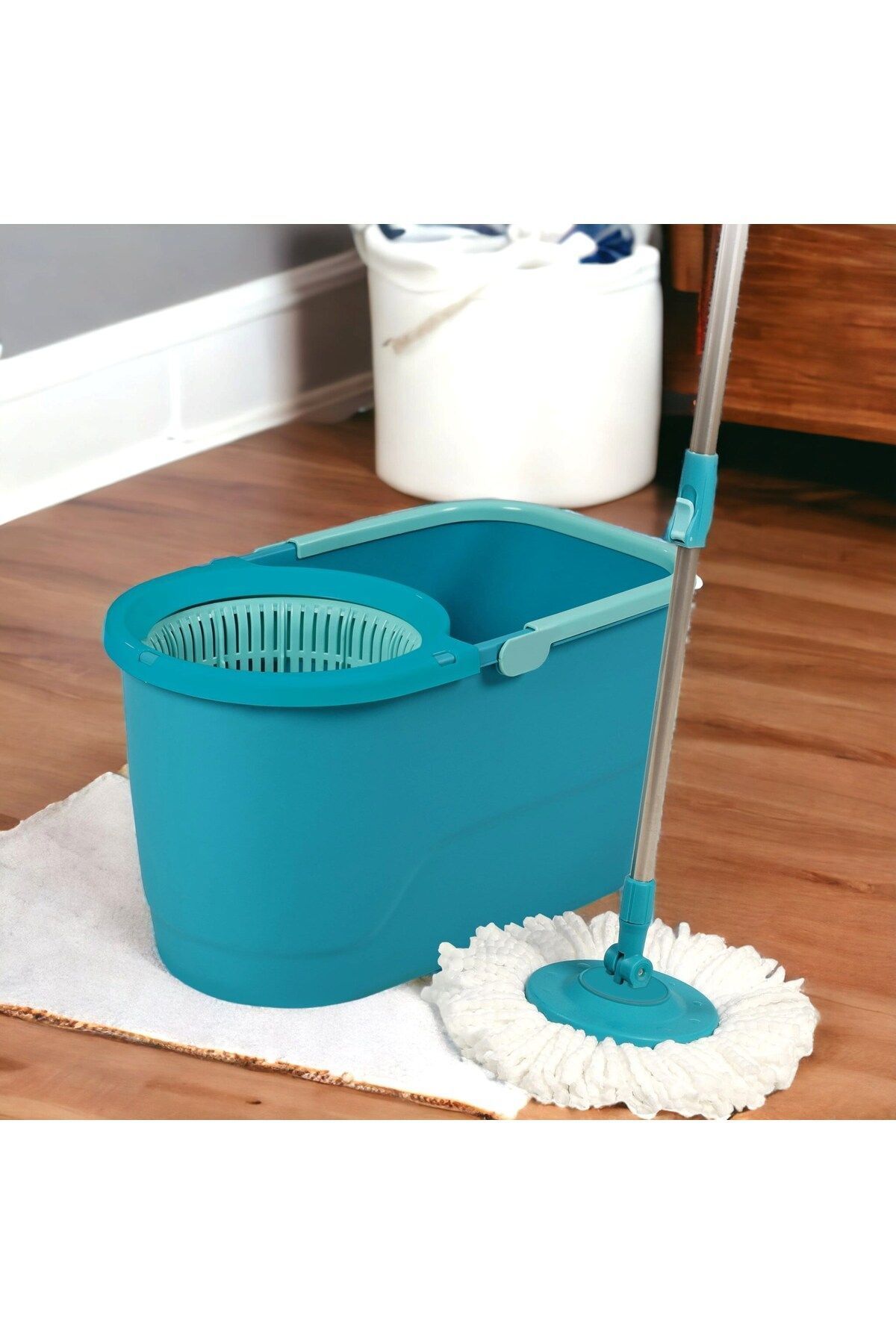Motek MT-24 Trend Mikrofiber Başlıklı Temizlik Mop Seti - 3