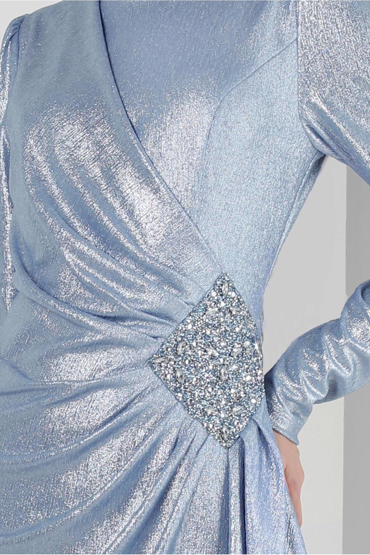 مانتو ابایا زنانه آلوینا | 23YABL0050398 Alvina - Image 4