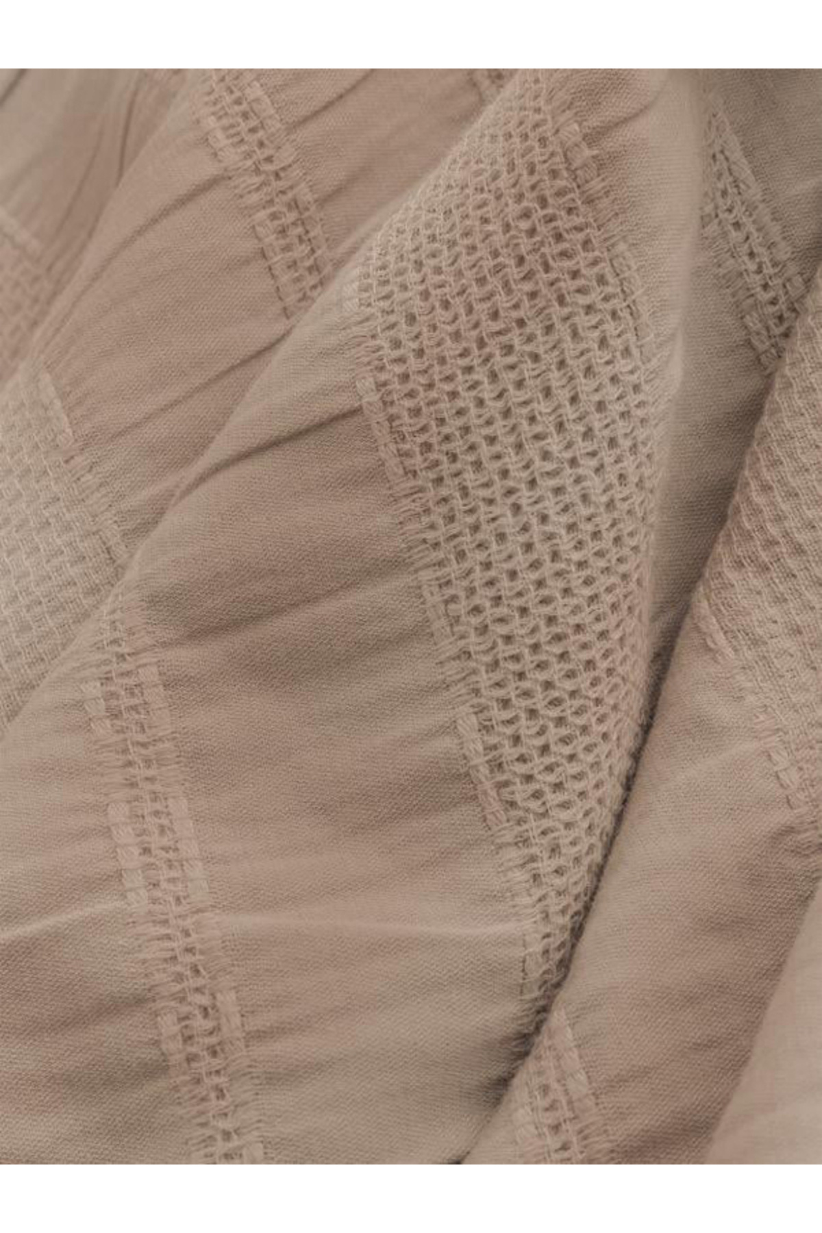 River Core %100 Pamuklu Fitted Çarşaflı Çift Kişilik Pike Takımı 230x250 cm 3