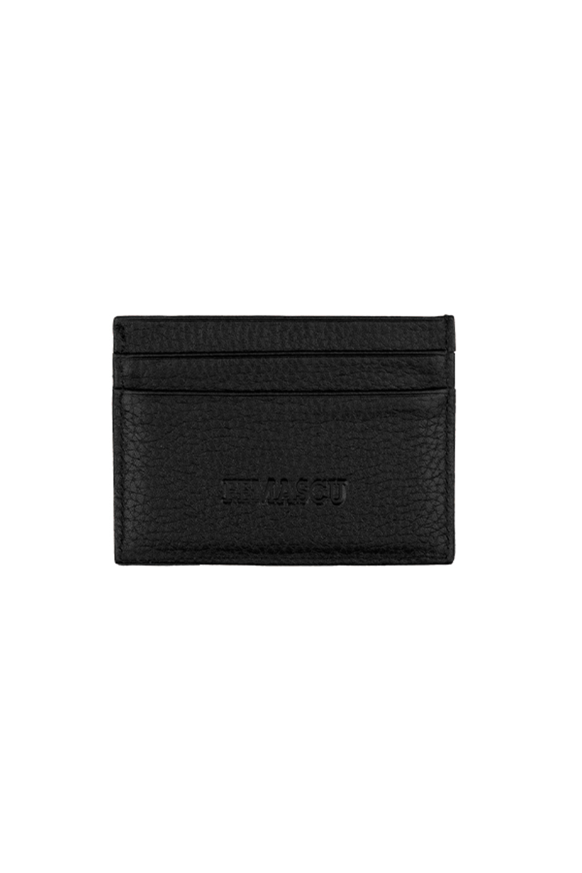 فماسکو جا کارتی چند قسمتی چرم اصل مشکی ۷۶۰۷ با جعبه هدیه