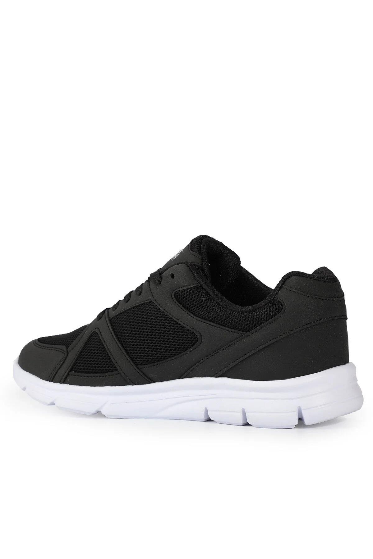 کفش پیاده روی اسلازنگر مردانه چرم مصنوعی مشکی  راسته      اسپرت | Slazenger BBU65891 TR - تصویر 3