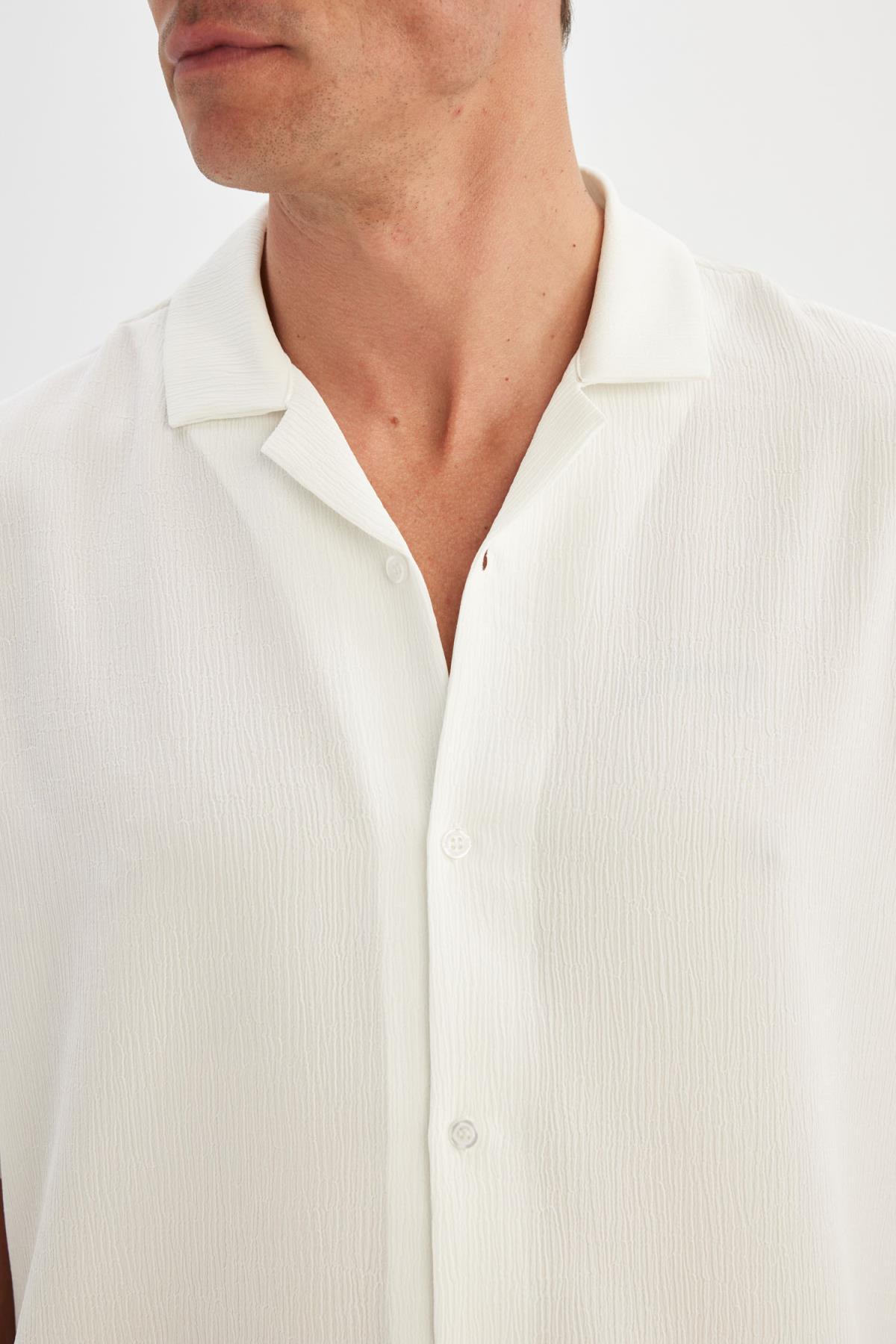 پیراهن مردانه دفاکتو | C7398AX24SM Defacto - Image 5