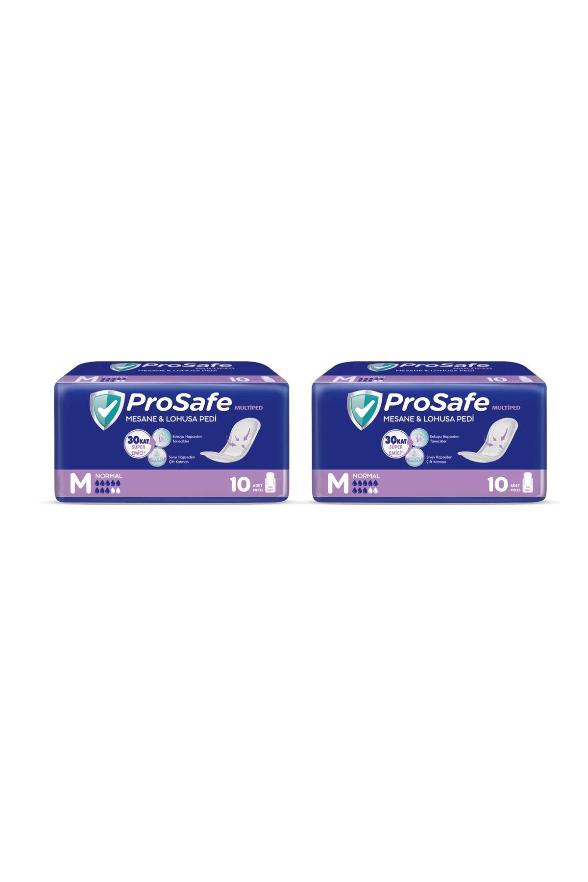 PROSAFE Multiped Lohusa & Mesane Pedi Normal Medium 10 lu x 2 Adet