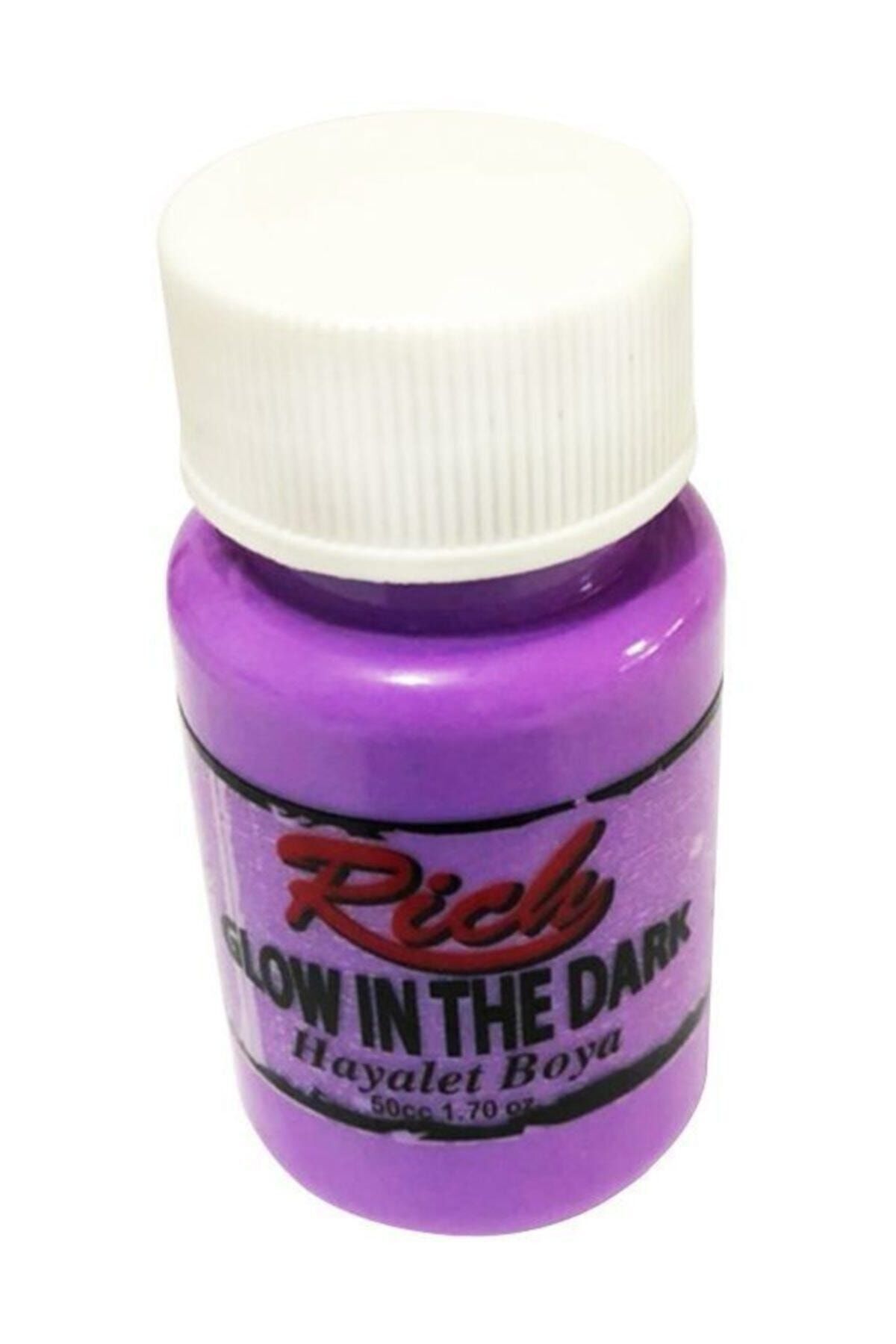 Rich Karanlıkta Parlayan Hayalet Boya Glow In The Dark 50ml 3012 Mor 260012
