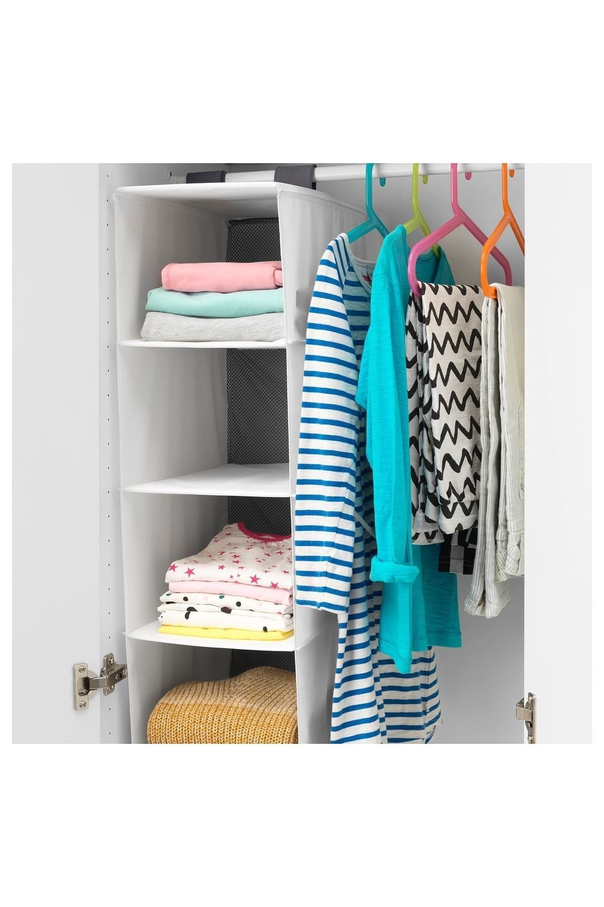 IKEA-Rassla White 25x40x98 Cm Compartment Organizer 3