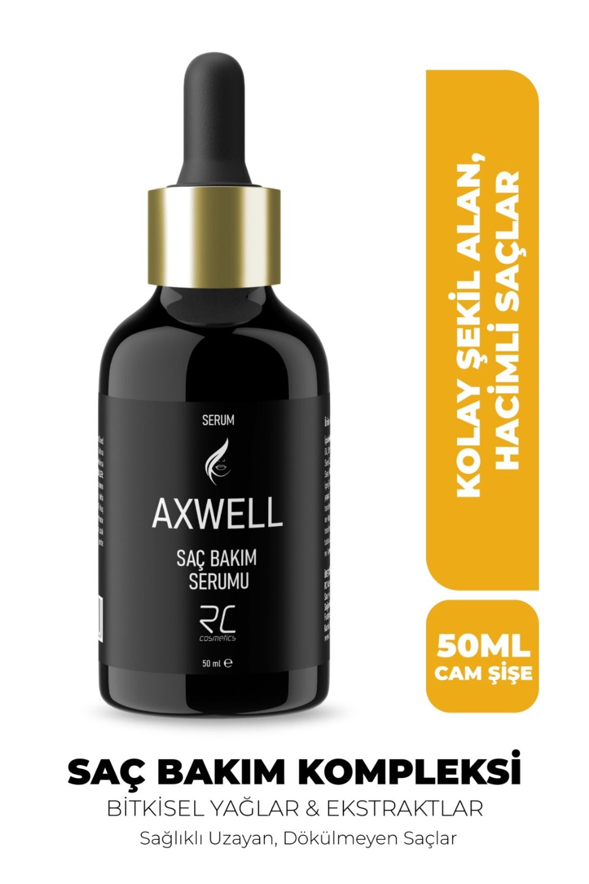 AXWELL Saç Dökülmelerine Karşı Onarıcı Bakım Serumu 50ml AXS003