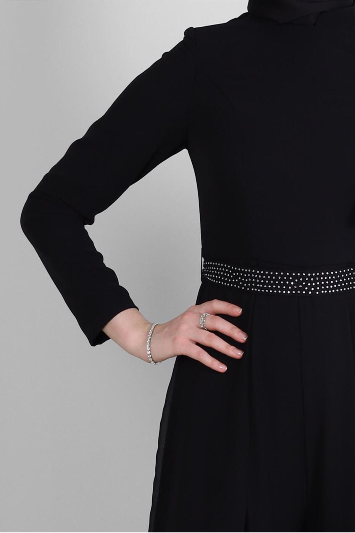 مانتو ابایا زنانه آلوینا | 23YABL0050392 Alvina - Image 4