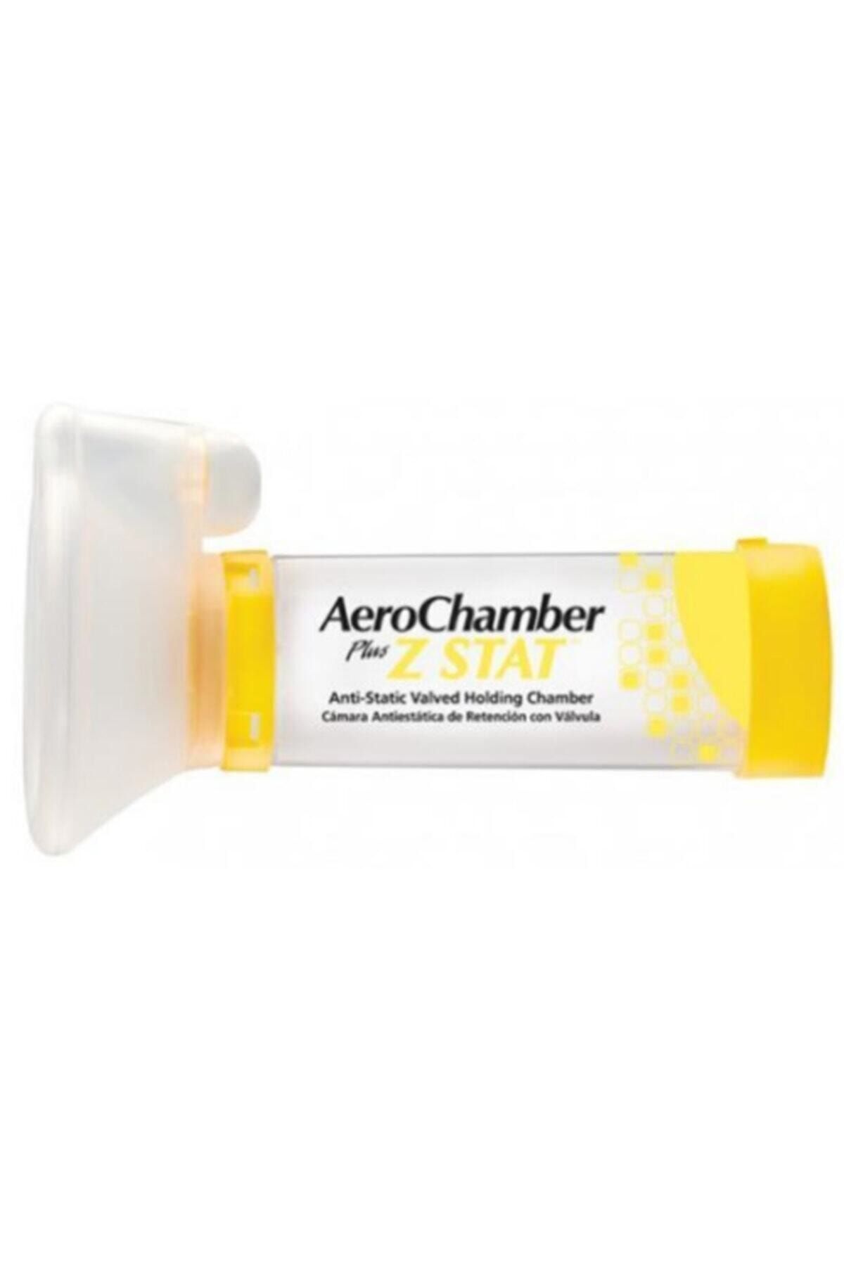 Aerochamber Çocuklar Için Maskeli Anti Statik Inhalatör 1-5 Yaş-sarı