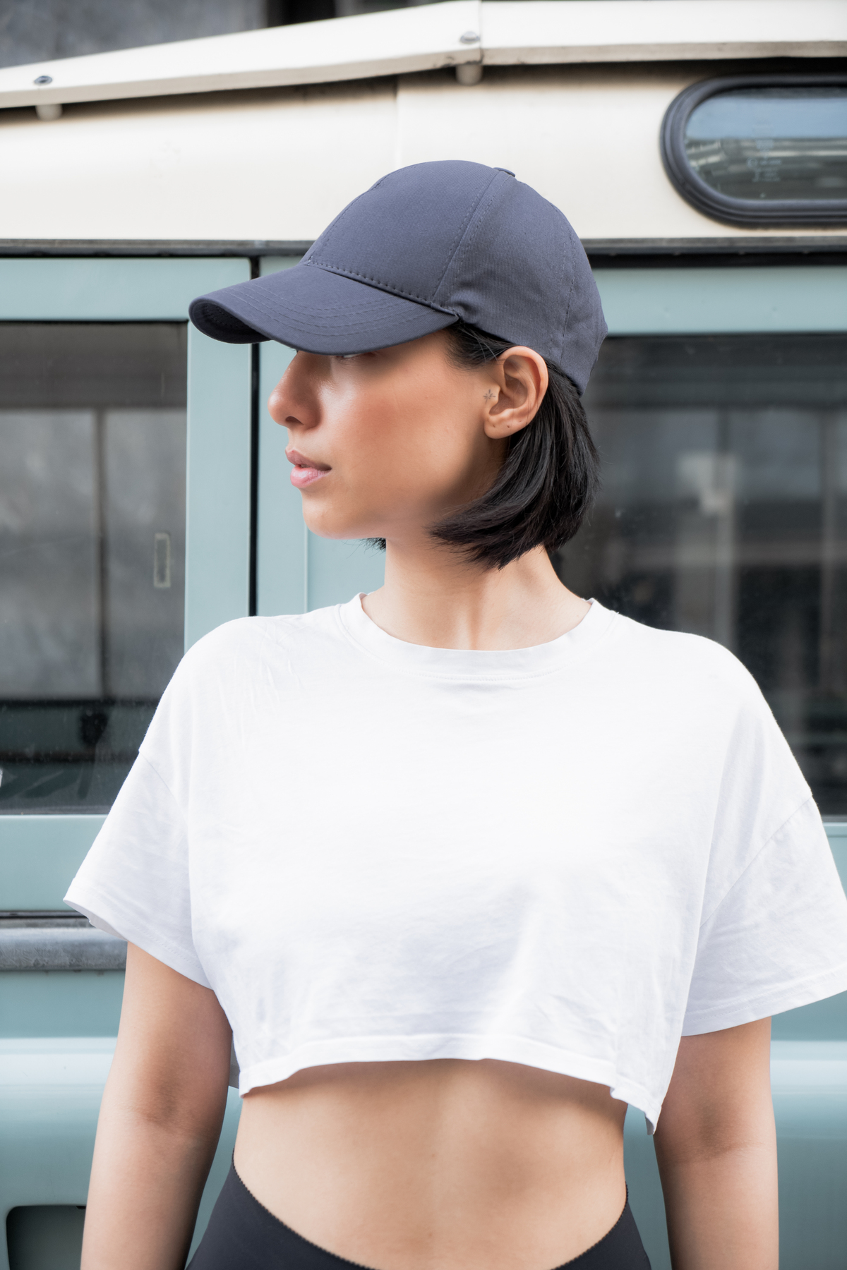 Mrey  Unisex Füme Spor Basic Şapka Arkası Cırtlı Ayarlanabilir Yazlık Beyzbol Düz Kep (Outlet) - Görsel 3