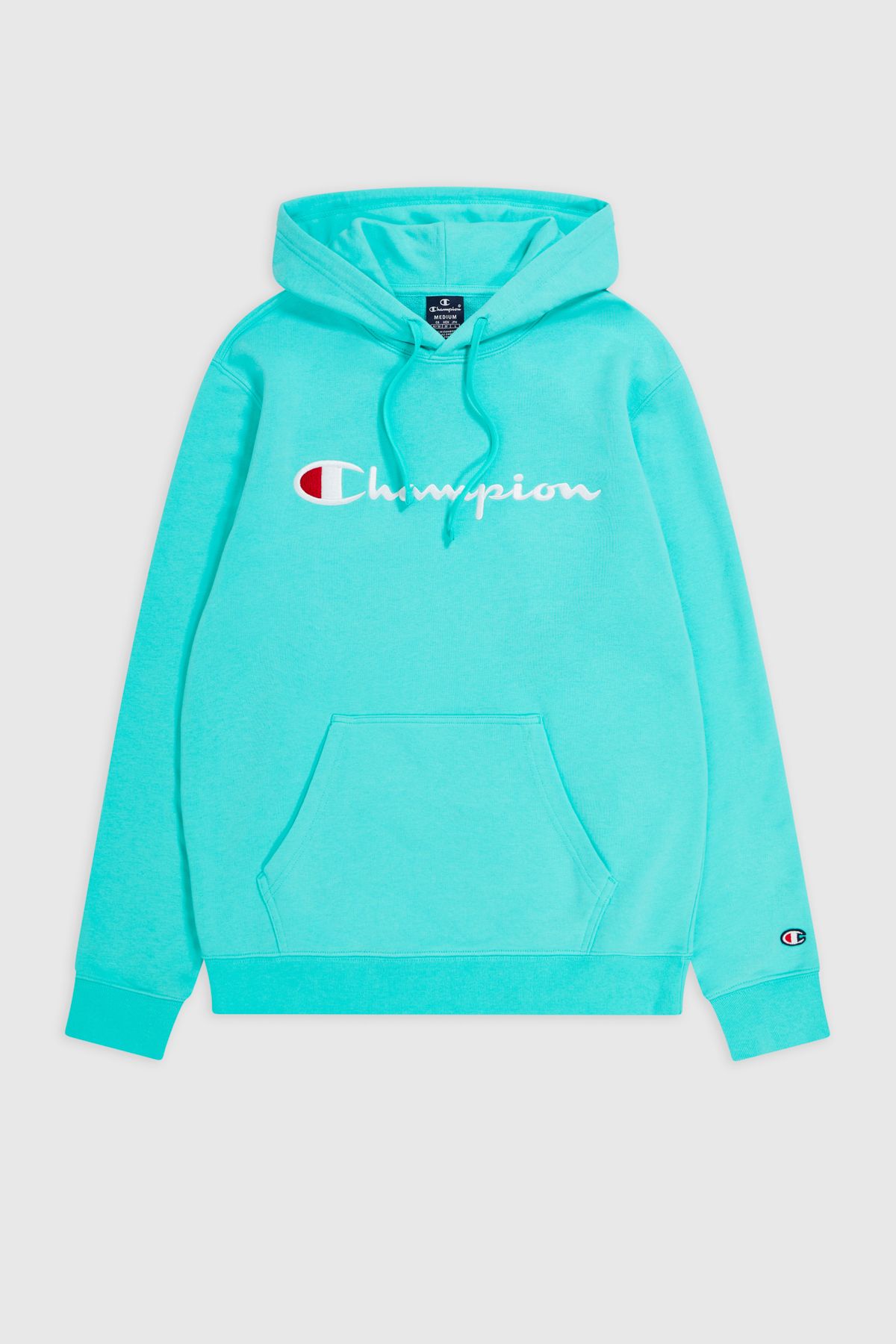 Mint blue champion hoodie shop