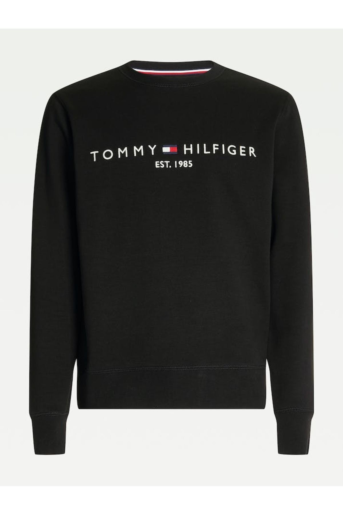 سویشرت مردانه مشکی تامی هیلفیگرTommy Hilfiger | MW0MW11596 اورجینال - تصویر 3