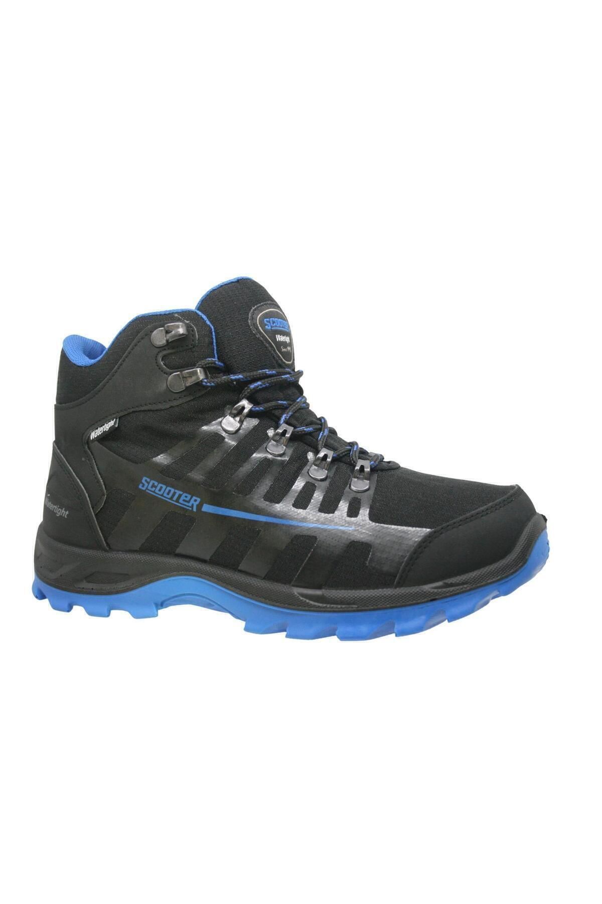 Scooter-Ghete unisex impermeabile negru-albastru G5551tsm 2