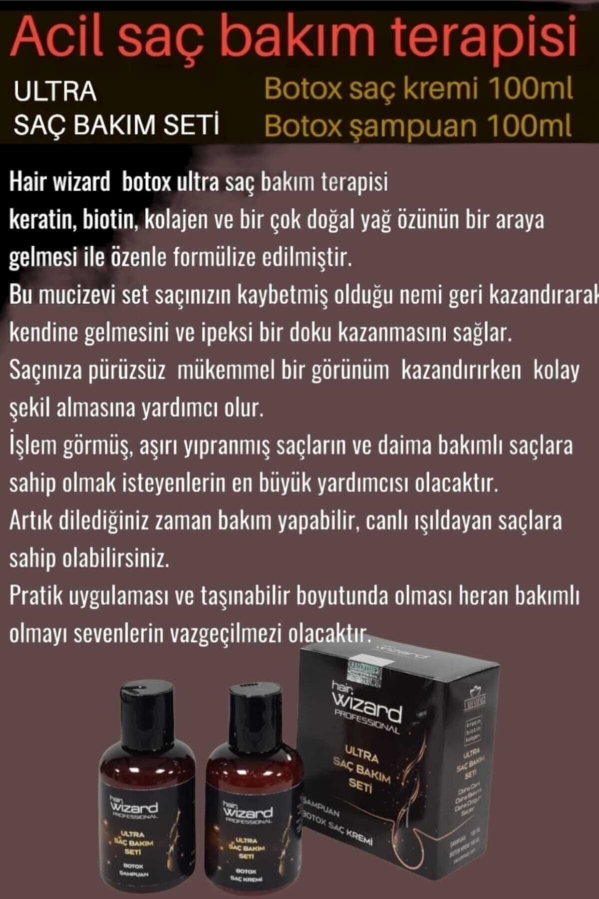 Seyahat Tipi Botox Şok Terapi Ultra Saç Bakım Seti Pratik Uygulama Profesyonel Sonuç — ACİL BAKIM 2li SET — تصویر 7 از 7