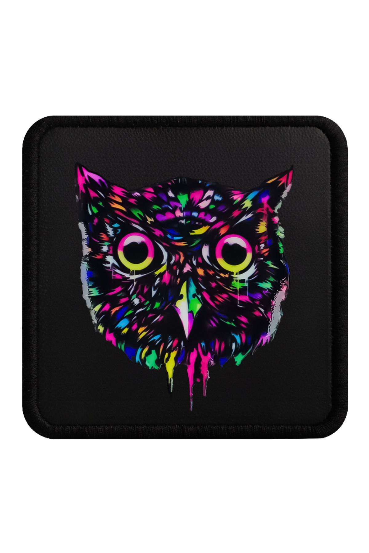 BlackBörk V1 Owl — черная скамейка с логотипом из 5 кодов (НАШИВКА) TYC00719242772