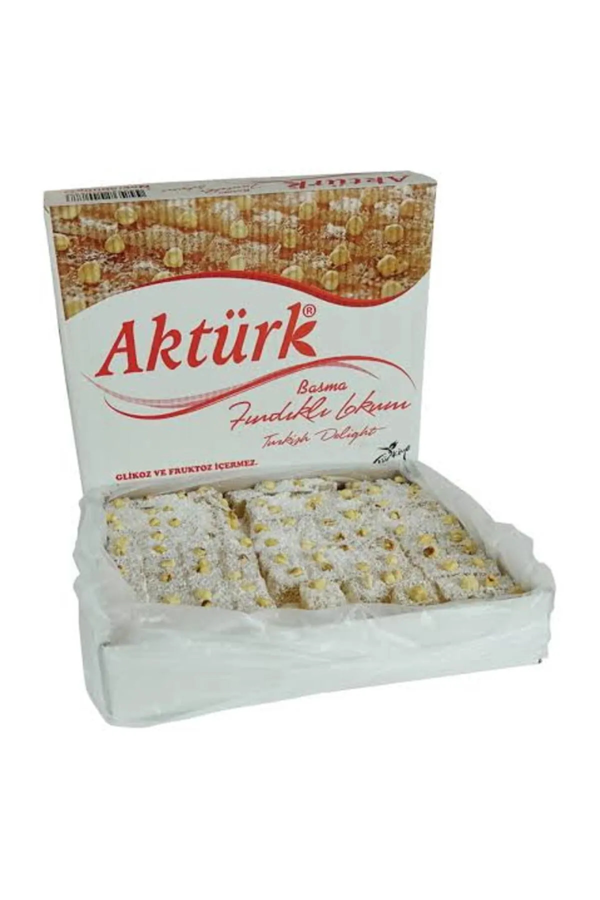 Aktürk 5kg Fındıklı Basma Lokum Mevlid Lokumu , Bayramlık Lokum