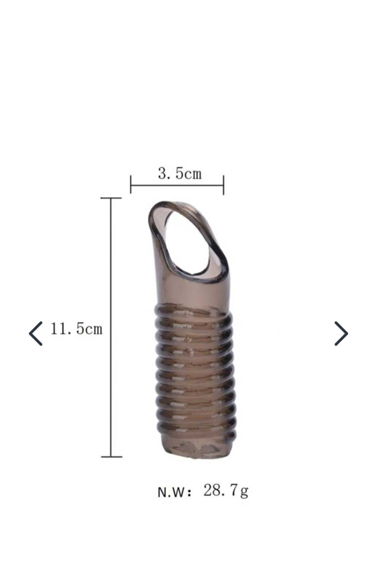 Tırtıklı Penis Kılıfı- G Noktası Uyarıcı- Penis Kılıfı 3