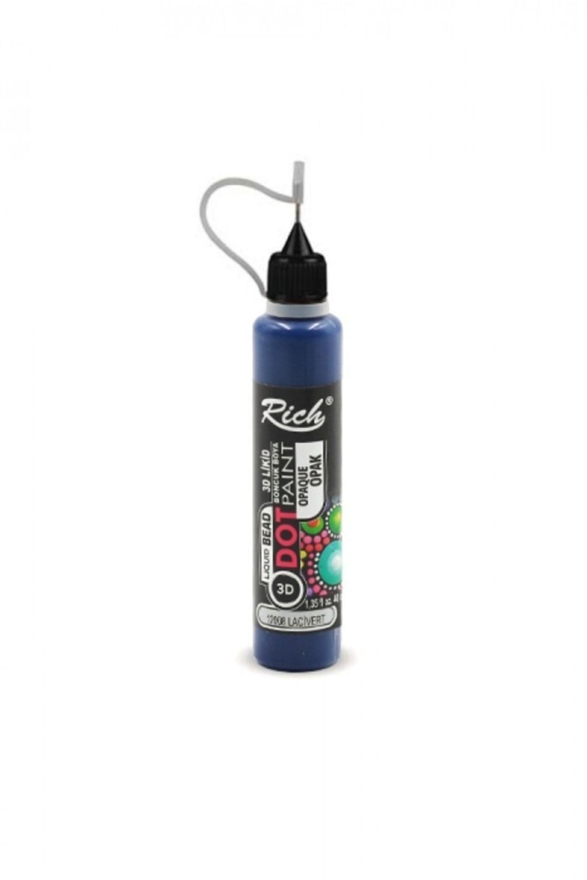 Rich Dot Paint 3d Likit Boncuk Boya 40 Cc - Lacivert