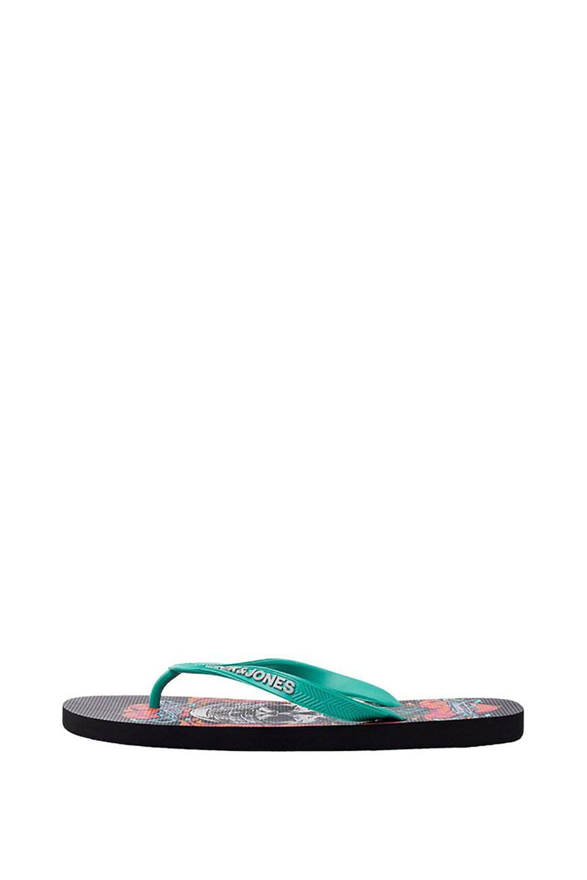 دمپایی خاکستری مردانه Jack Jones الگوی jfwcolours مردانههان انگشت در جریان آنتراسیت اوکیانوس Jack & Jones