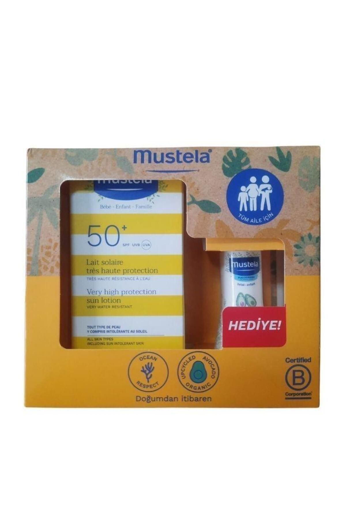 Mustela Güneş Losyonu SPF50 100 ml + Mustela Hydra Bebe 50 ml