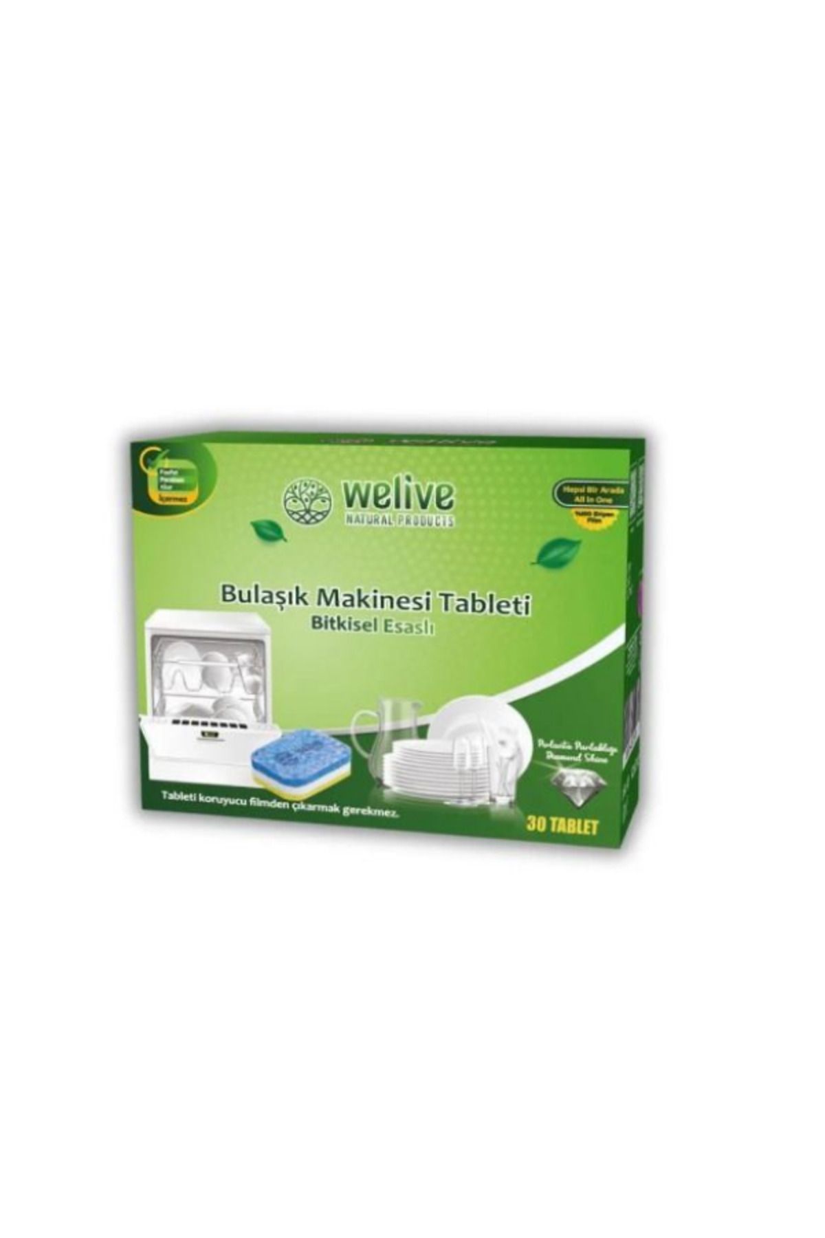 Welive BULAŞIK YIKAMA TABLETİ 30’LU