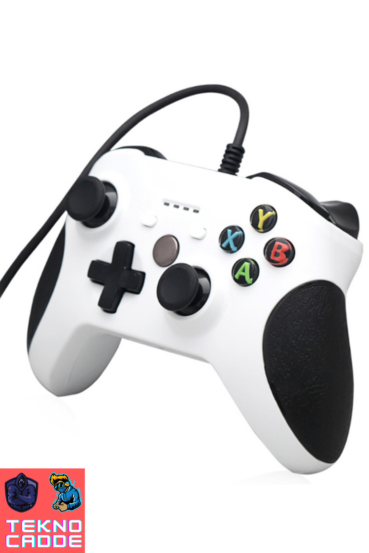 Windows PC/Steam/Geforce Now/Gamepass Uyumlu 1.5m Kablolu Titreşimli Oyun Kolu Joystick 5