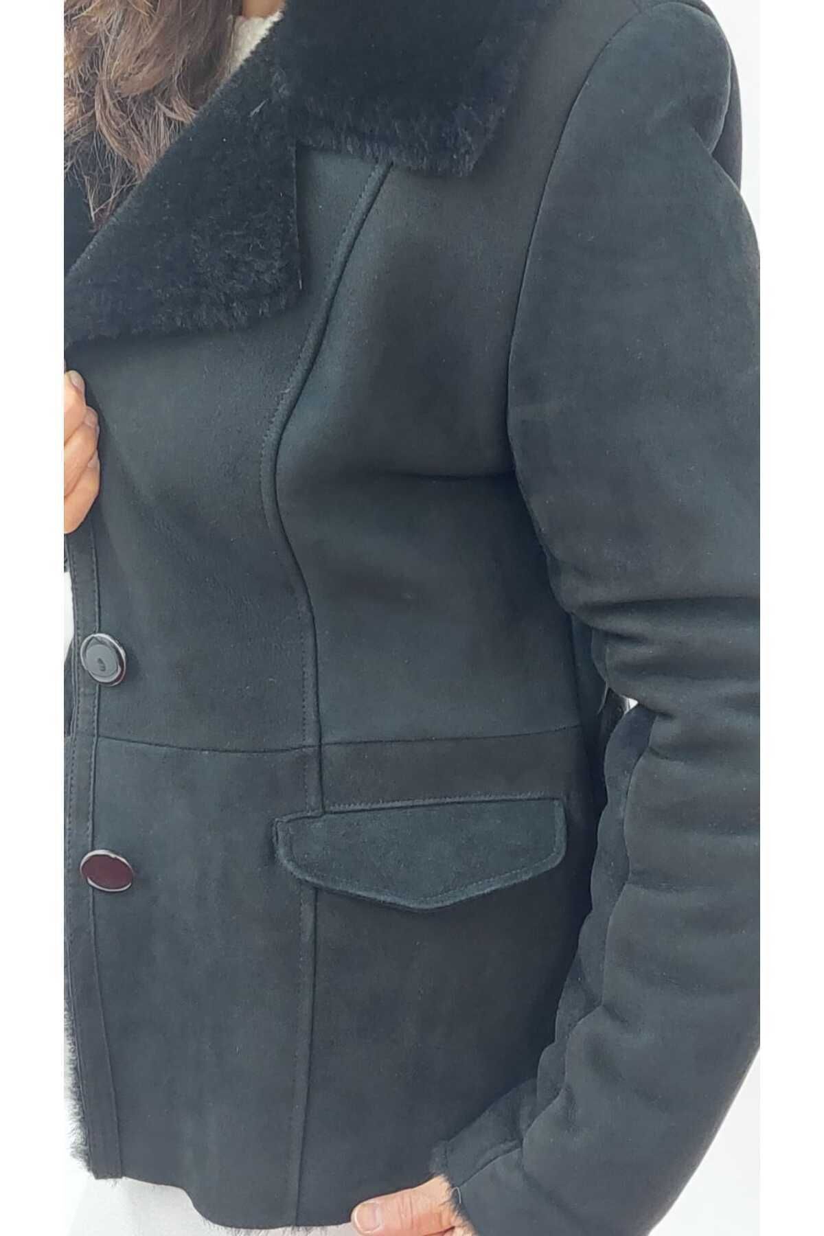Hakiki Deri Kürklü Ceket