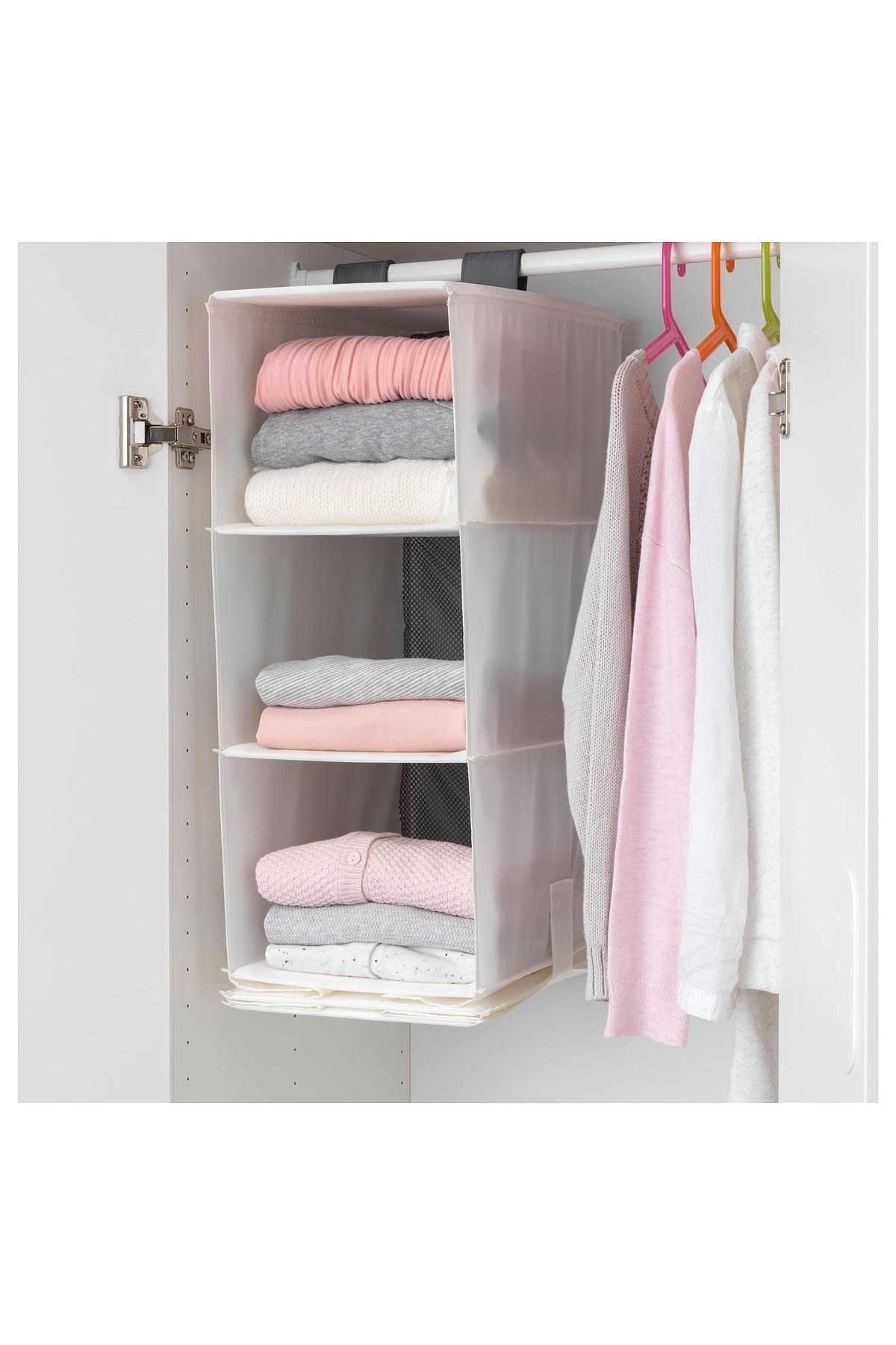 IKEA-Rassla White 25x40x98 Cm Compartment Organizer 6