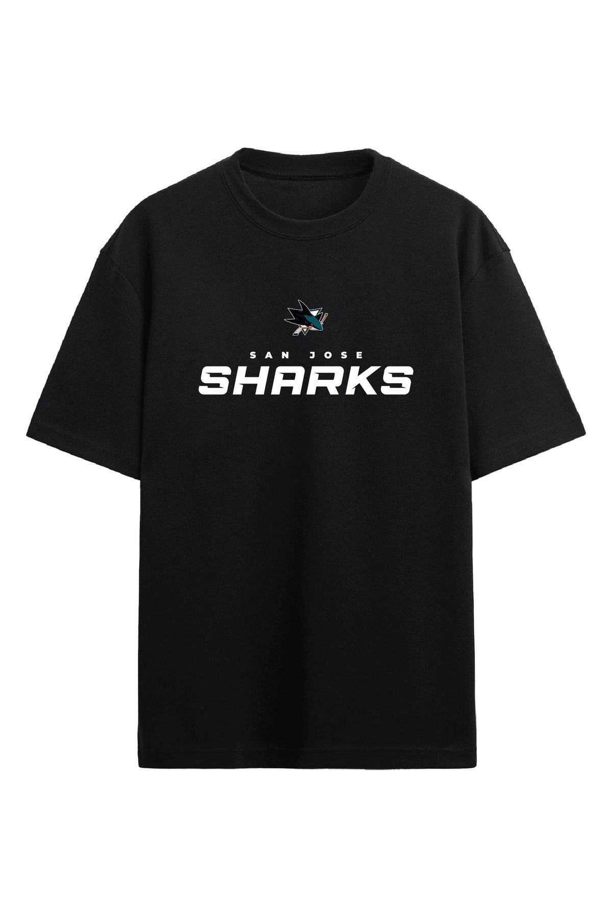 BA Sportswear-NHL San Jose Sharks Ice Hockey Oversize T-Shirt 1