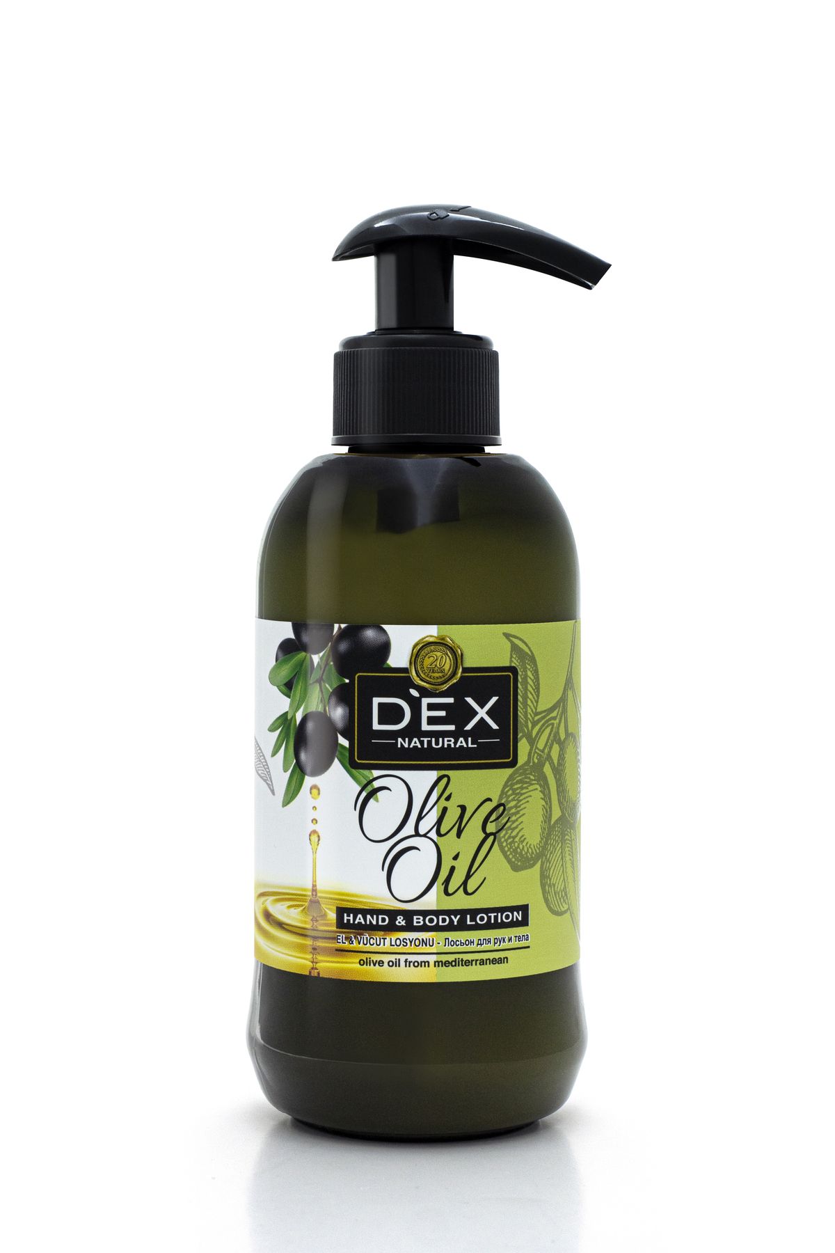 لوسیون بدن روغن زیتون 250 میلی لیتر DEXCLUSIVE