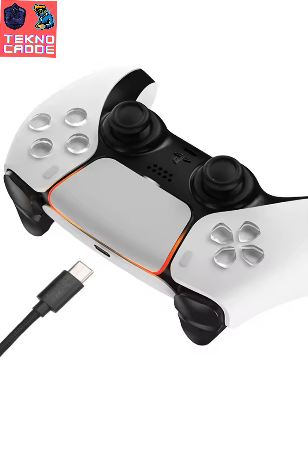 PS5 Dualsense/Ps5 Edge/Series X/Series S/9.Nesil/Switch 3M TYPE-C Hızlı Şarj Data Kablosu 2