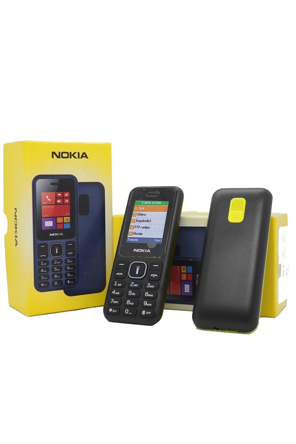 Genel Markalar Nokıa 222-625-301-2730 C- Model Kamerasız Radyolu Fenerli Tuşlu Telefon