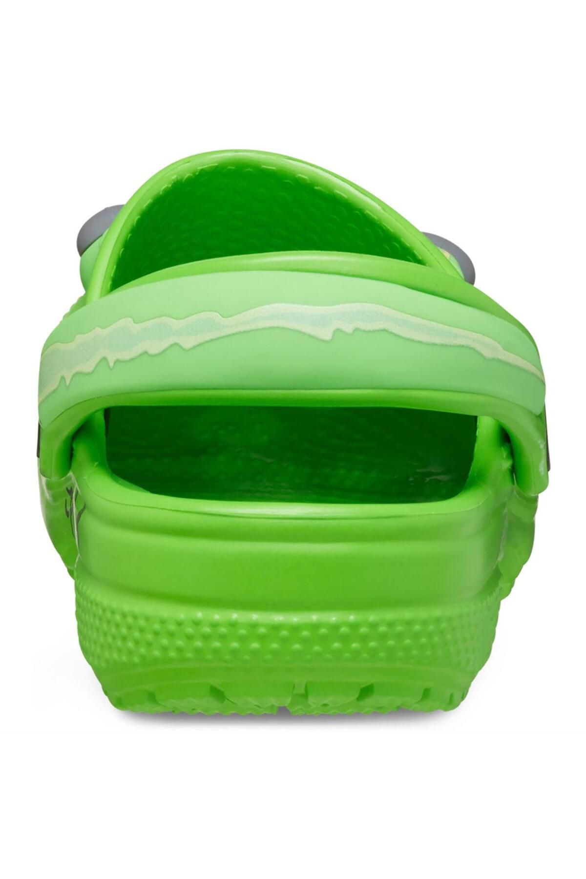 Crocs-Green Kids Slippers - Classic I Am Dinosaur Clog T 6