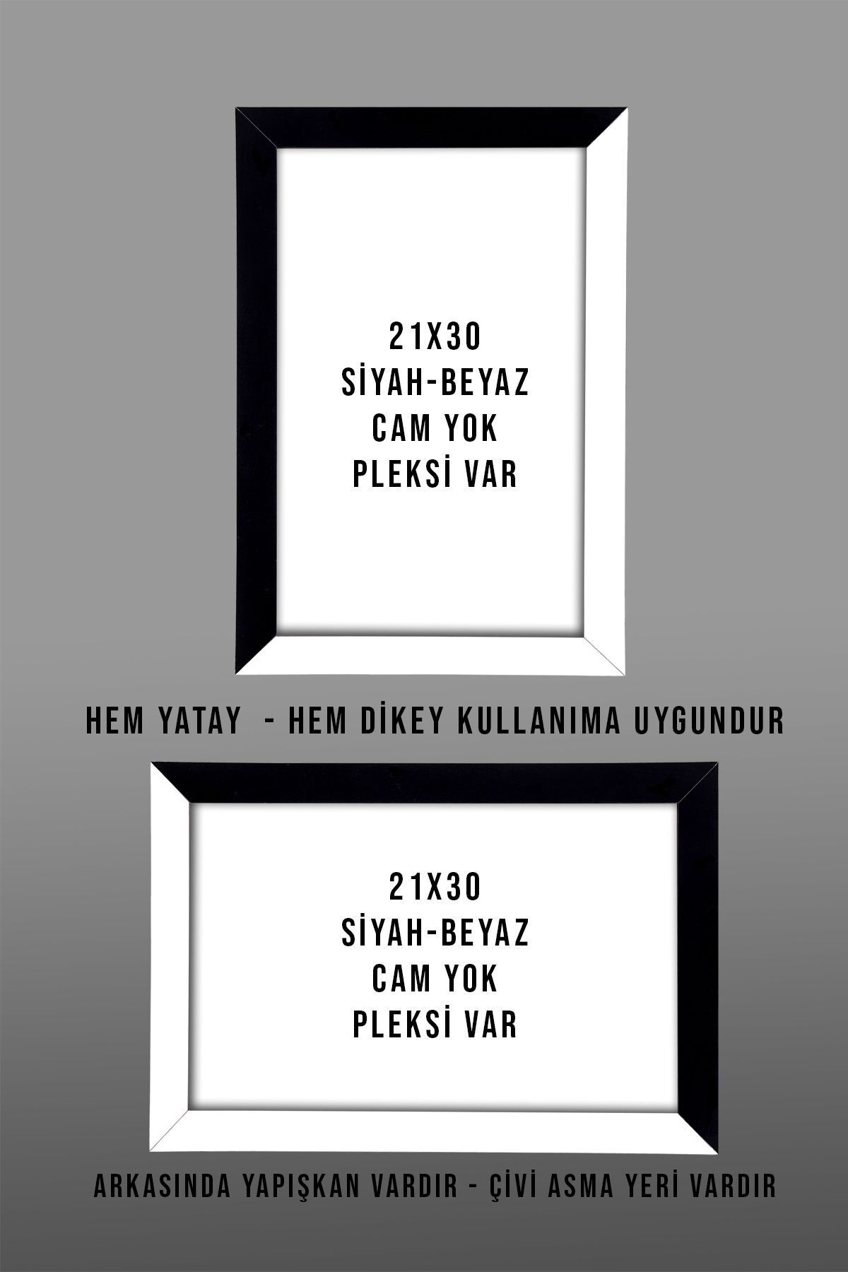 Bytwo-5 Pieces A4 Frame PVC 21x30 Frame For Certificate Frame For Diploma Frame For Document 4