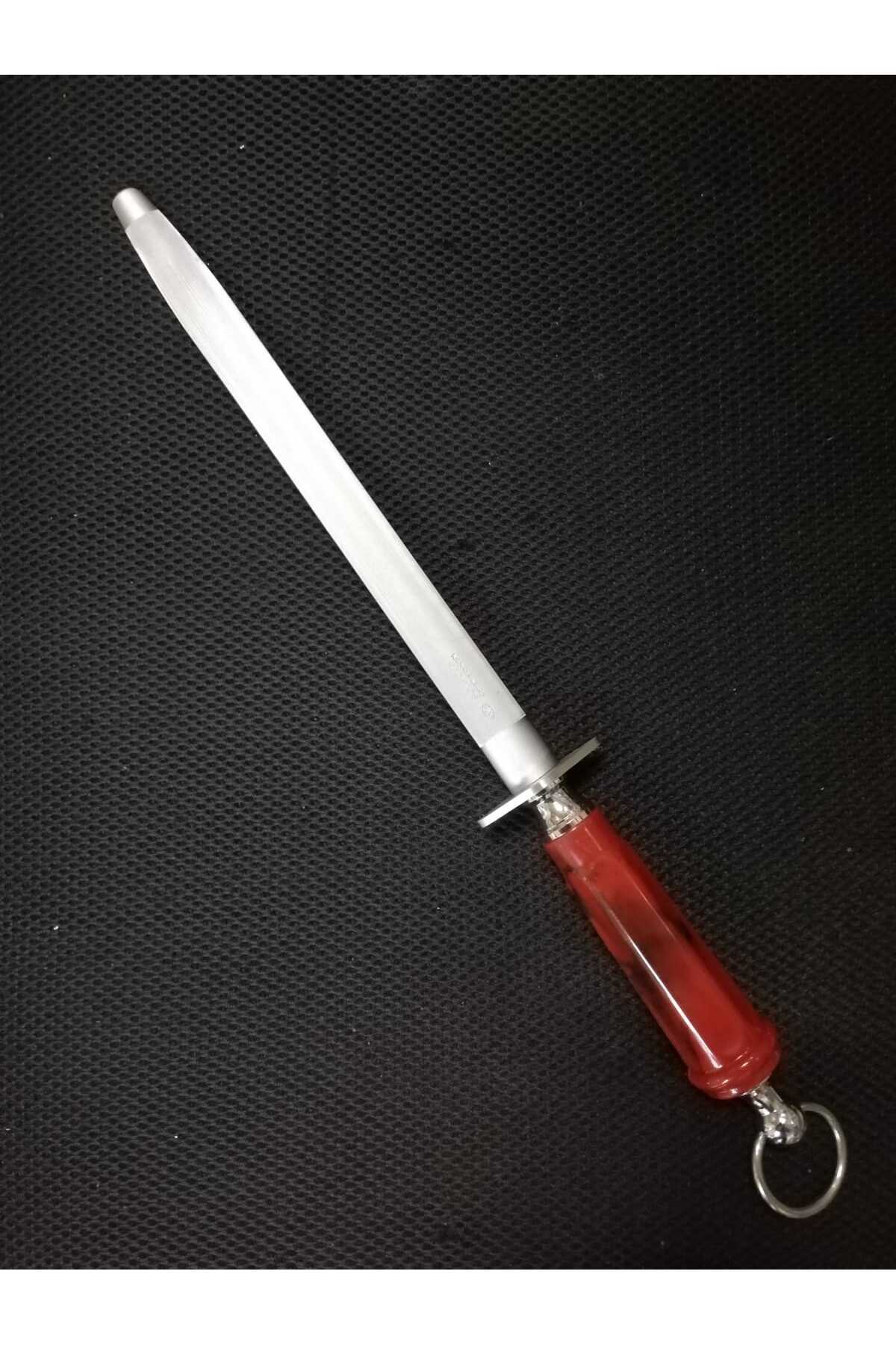 Russet 25 cm Solingen Bilezikli Oval Yassı Masat No:10 Bıçak Bileme Biley Çubuk