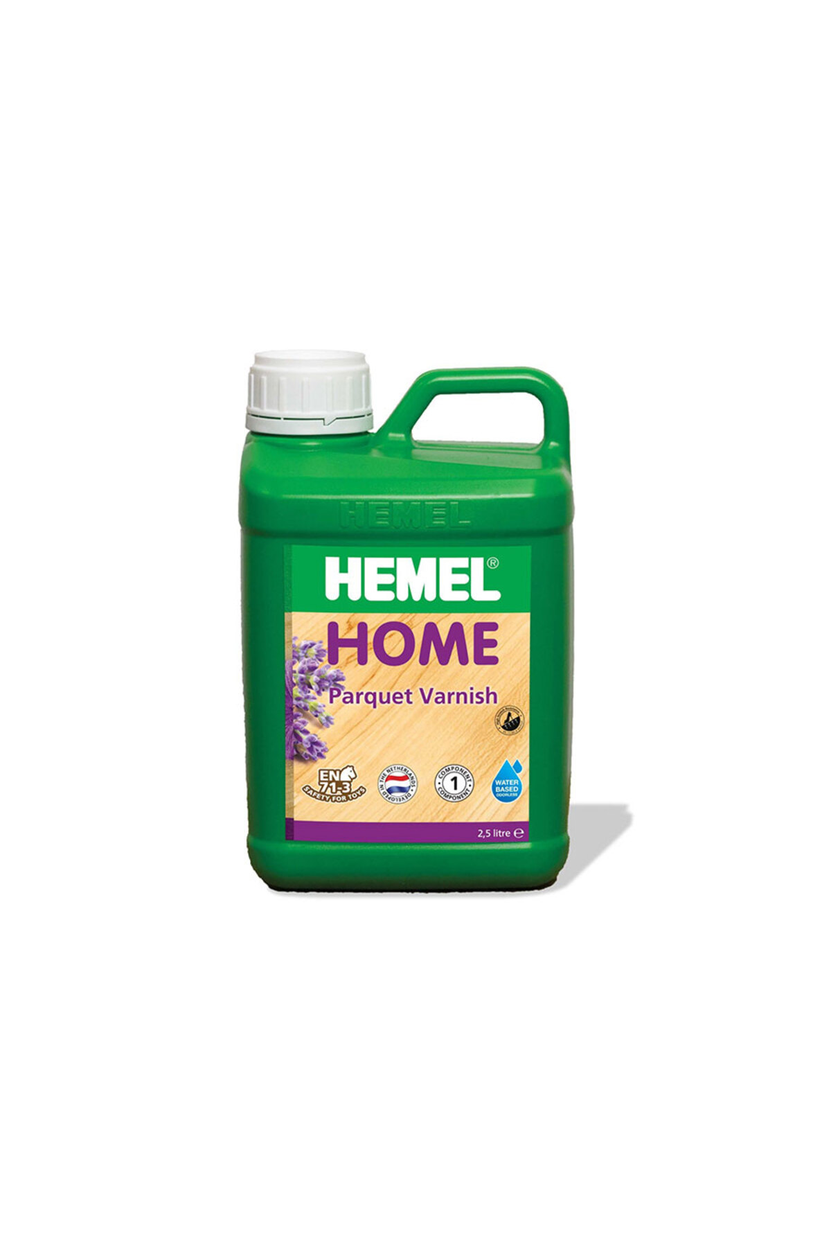 Hemel Home - Su Bazlı Parke Vernik - Cila ( 2.5 Lt ) Mat